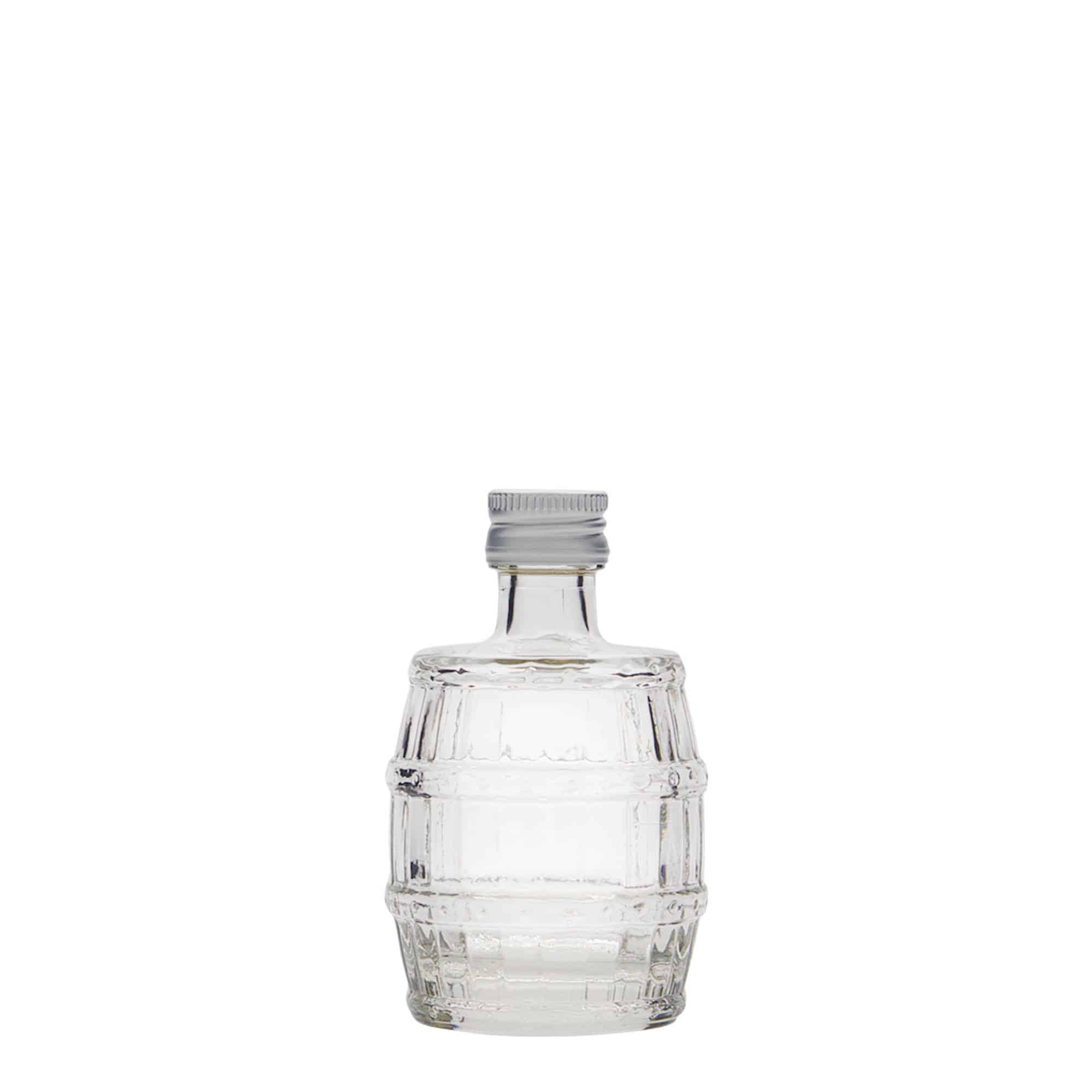 50 ml glasflaske 'Fass', åbning: PP 18