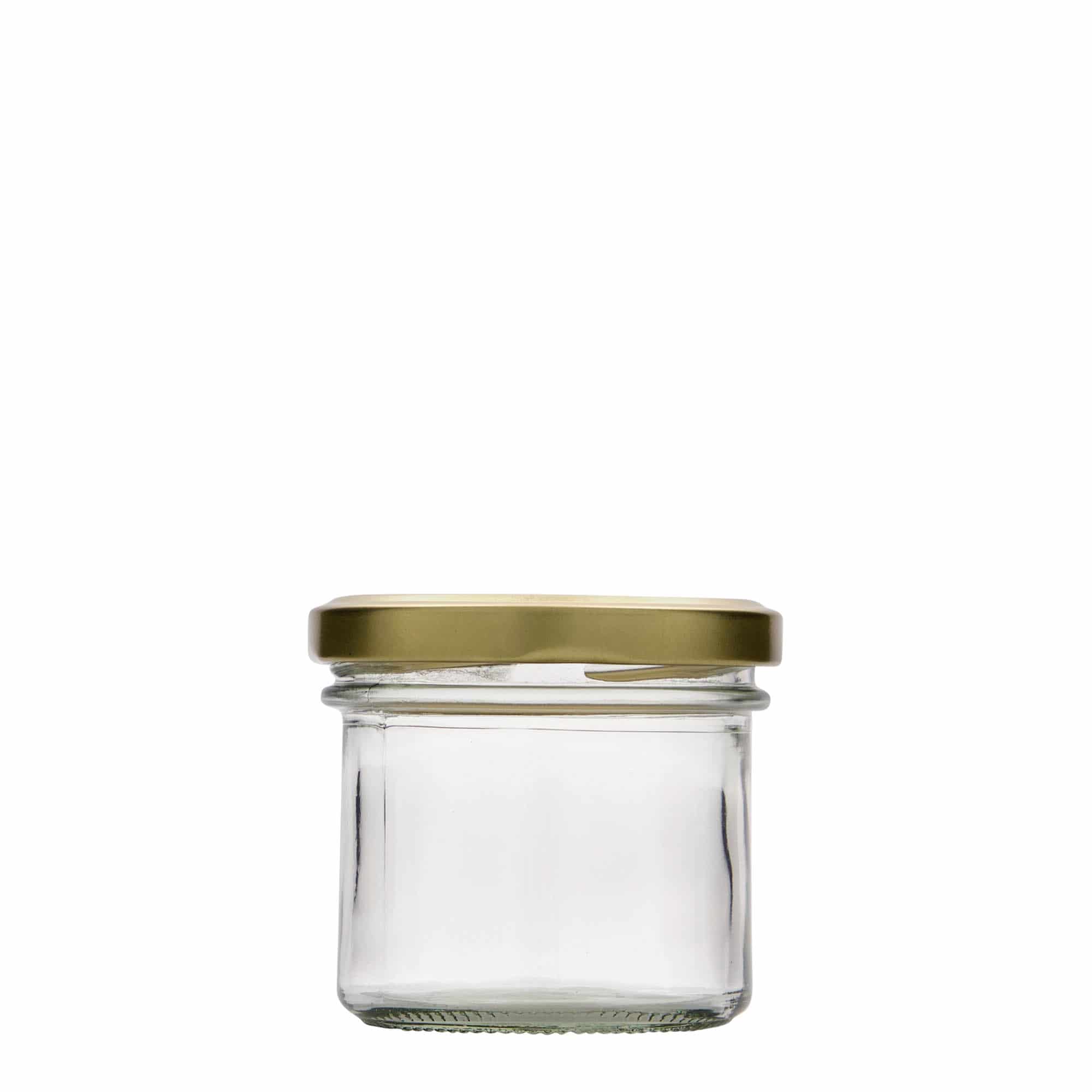 125 ml cylindrisk sylteglas, åbning: Twist-off (TO 66)
