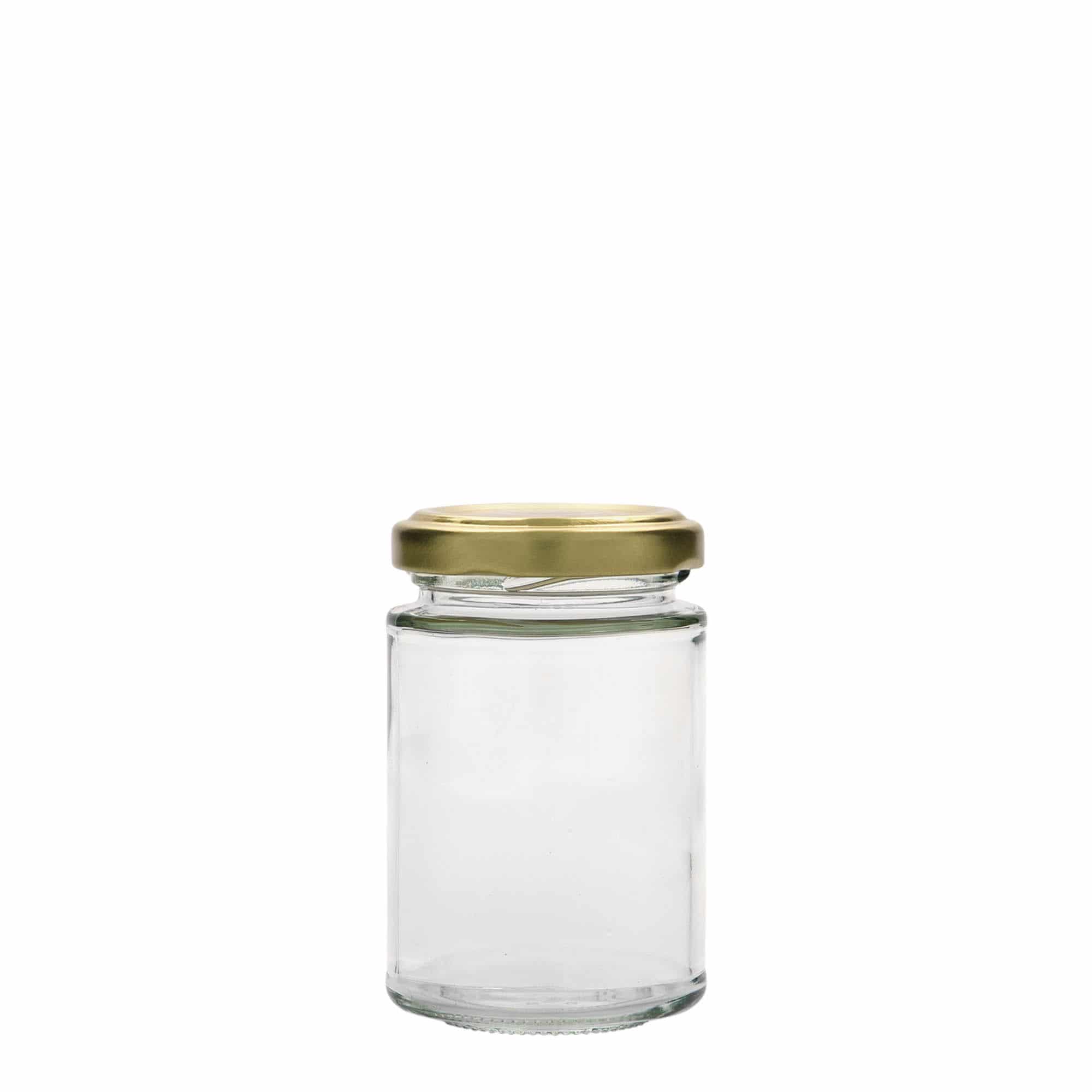 110 ml rundt glas, åbning: Twist-off (TO 48)