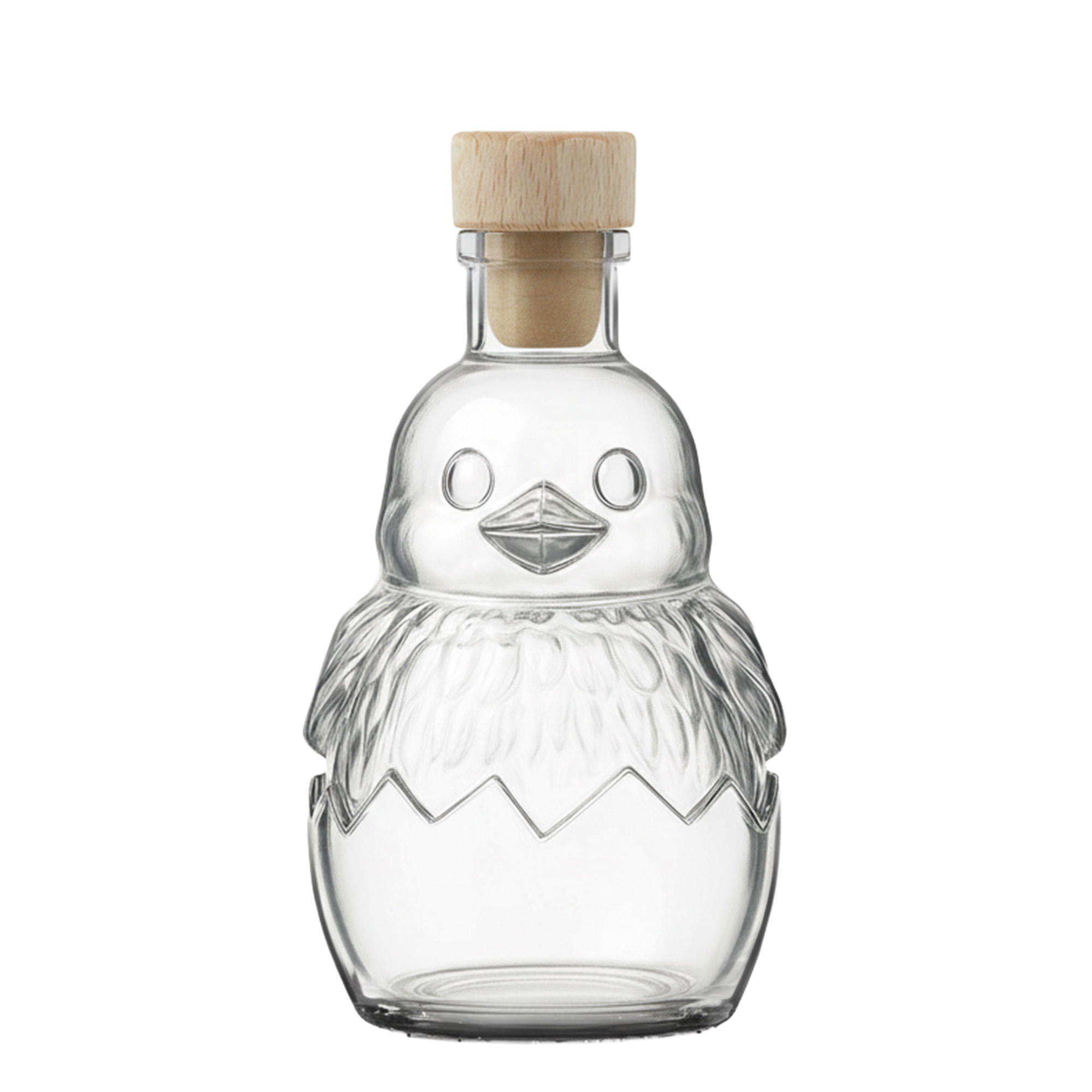200 ml glasflaske »Kylling«, åbning: kork 200 ml glasflaske »Kylling«, åbning: kork