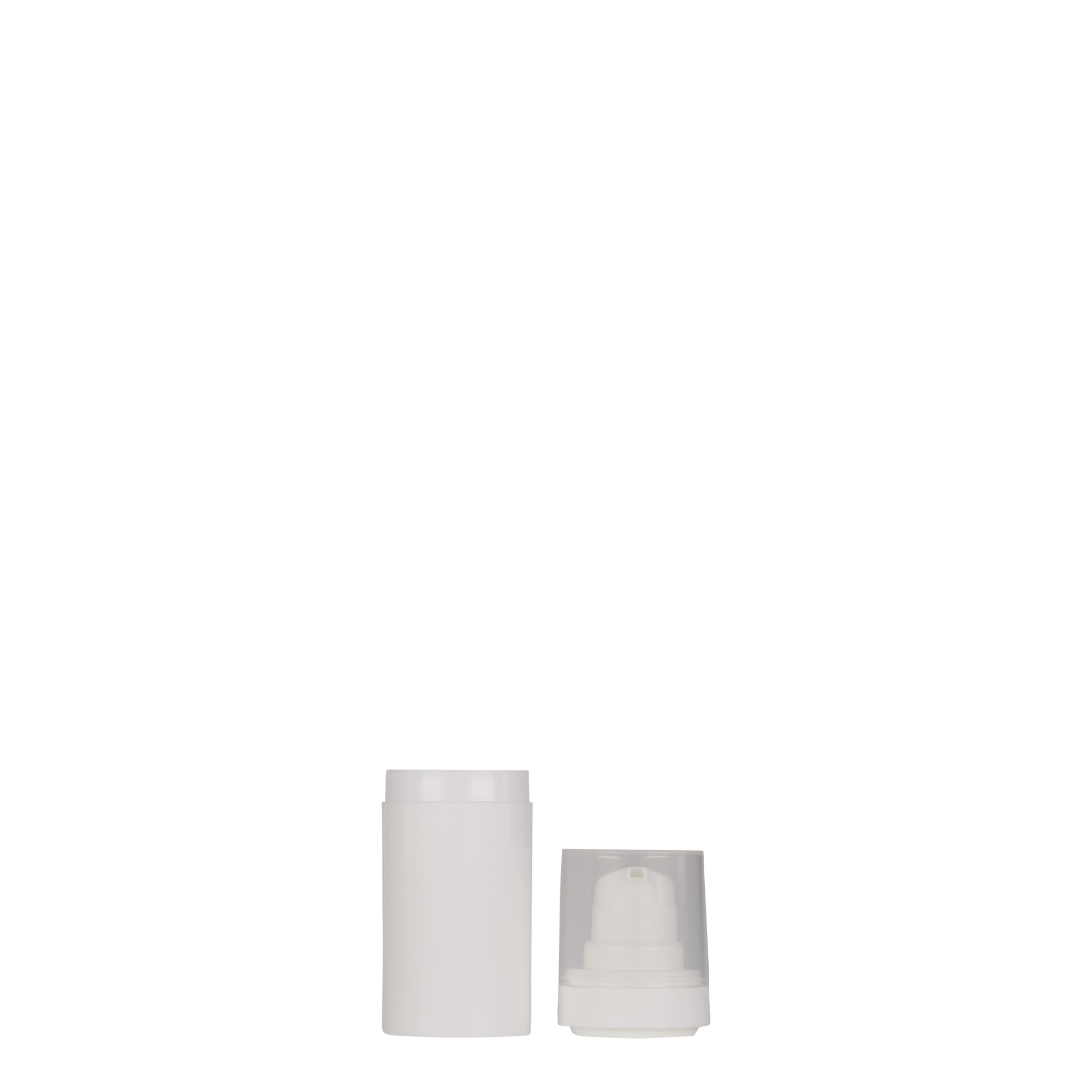 15 ml Airless-dispenser 'Micro', PP-plast, hvid 15 ml Airless-dispenser 'Micro', PP-plast, hvid
