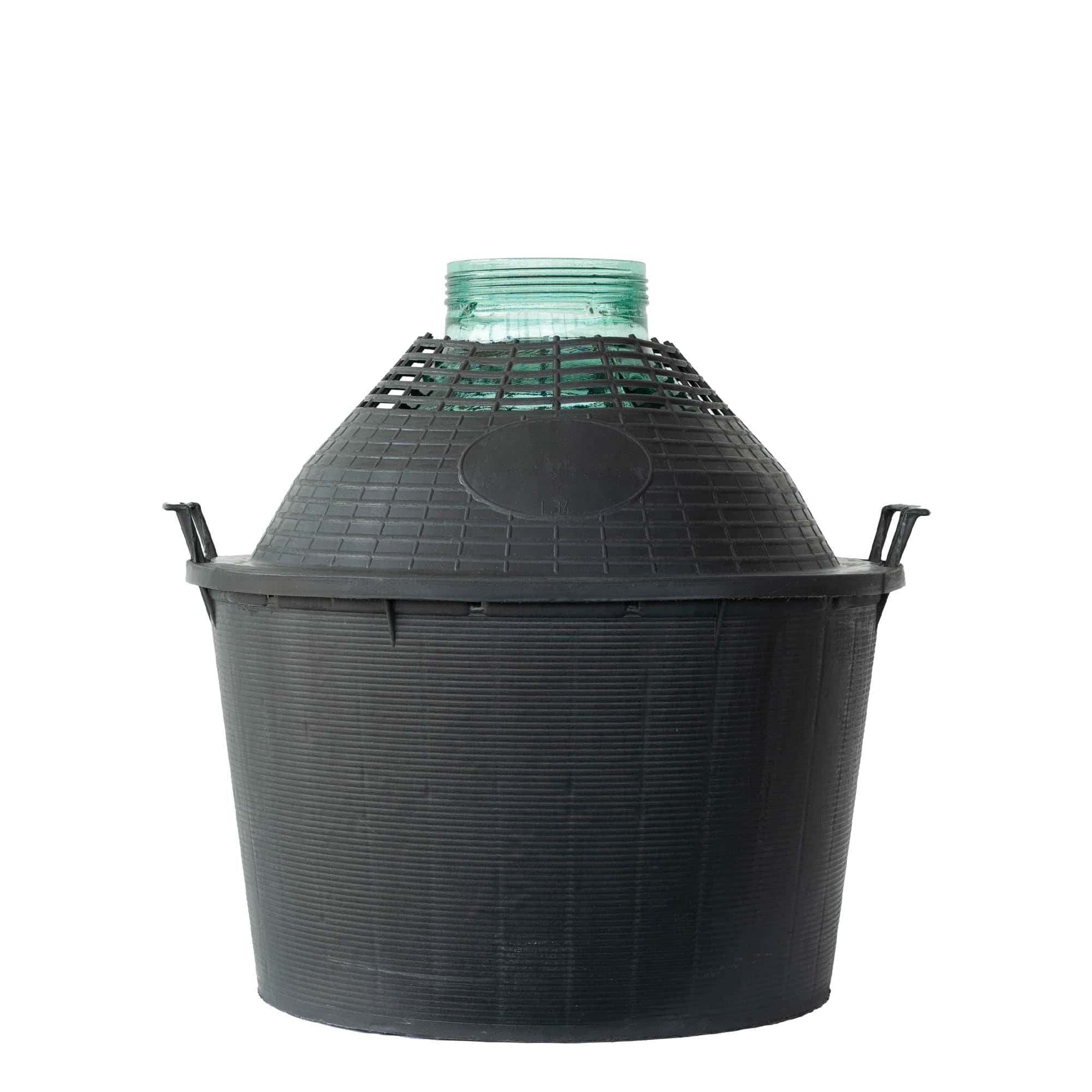 34 l ballonflaske med bred hals, glas, åbning: skrueprop 34 l ballonflaske med bred hals, glas, åbning: skrueprop