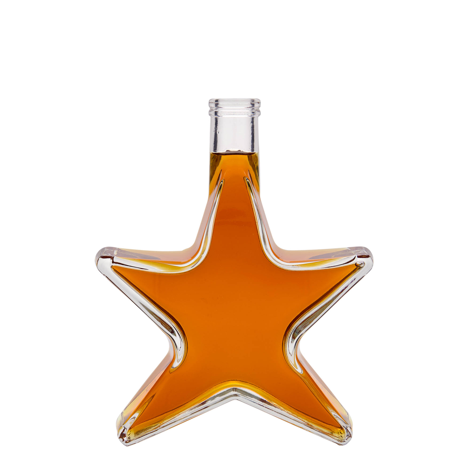 350 ml glasflaske 'Stjerne', åbning: kork