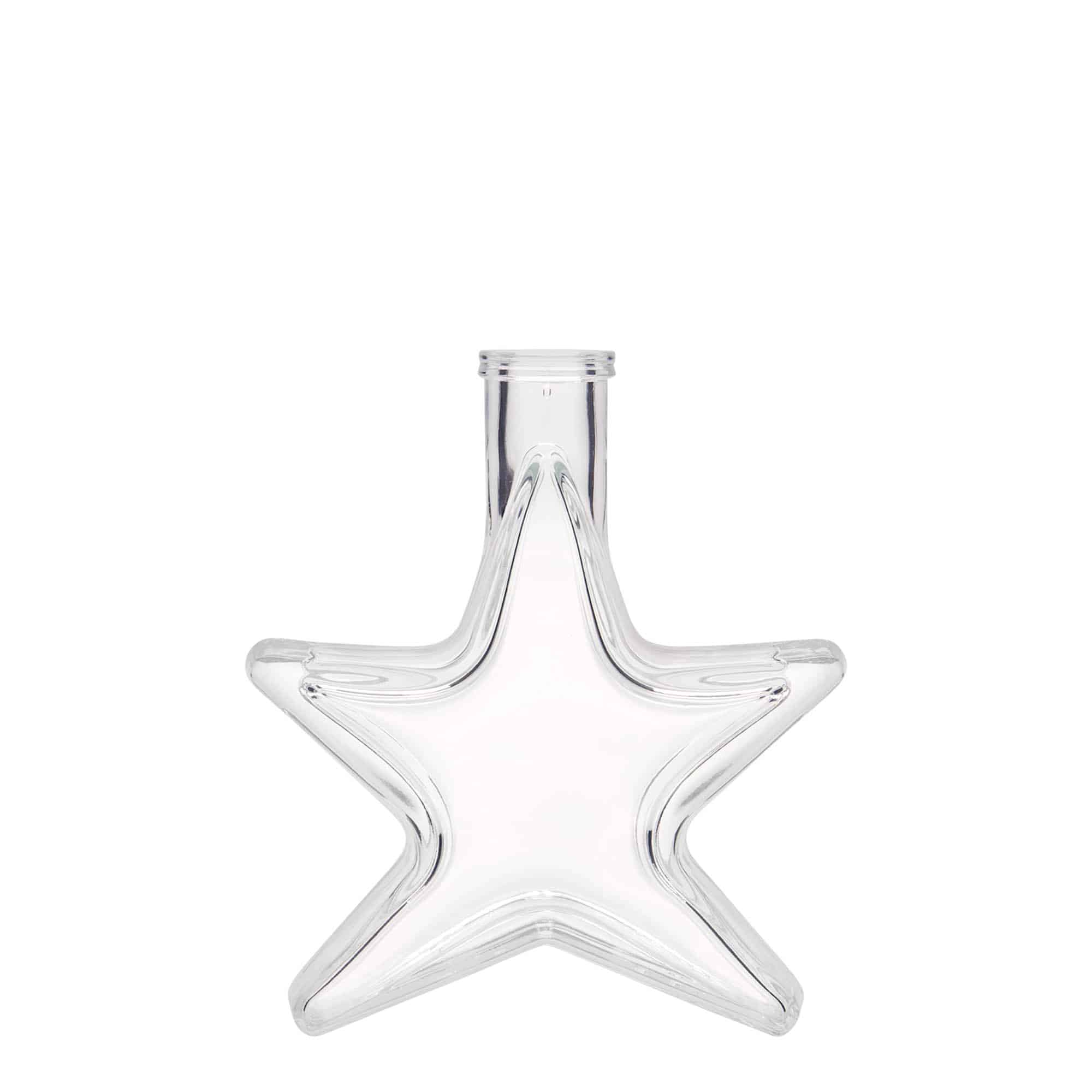 100 ml glasflaske 'Stjerne', åbning: kork