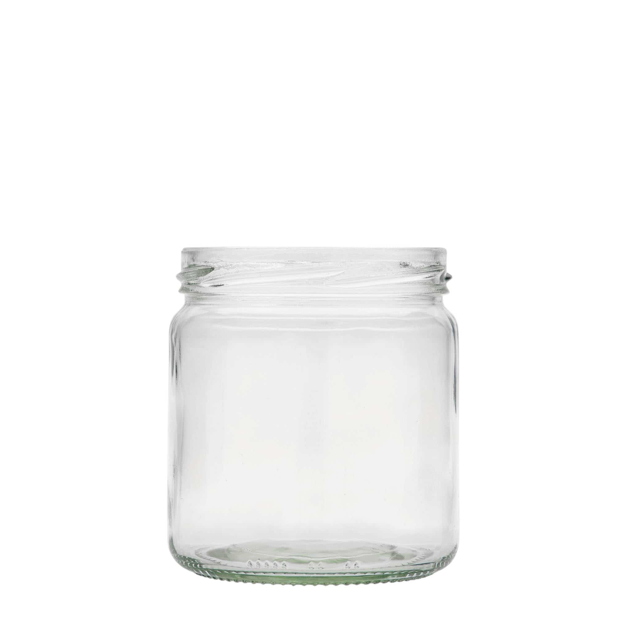 405 ml rundt glas, åbning: Twist-off (TO 82) 405 ml rundt glas, åbning: Twist-off (TO 82)