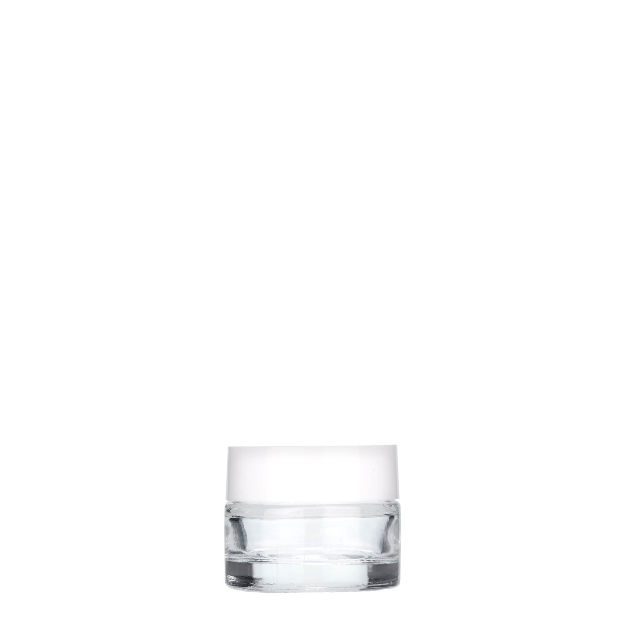 5 ml krukke »Beauty«, glas, åbning: skruelåg