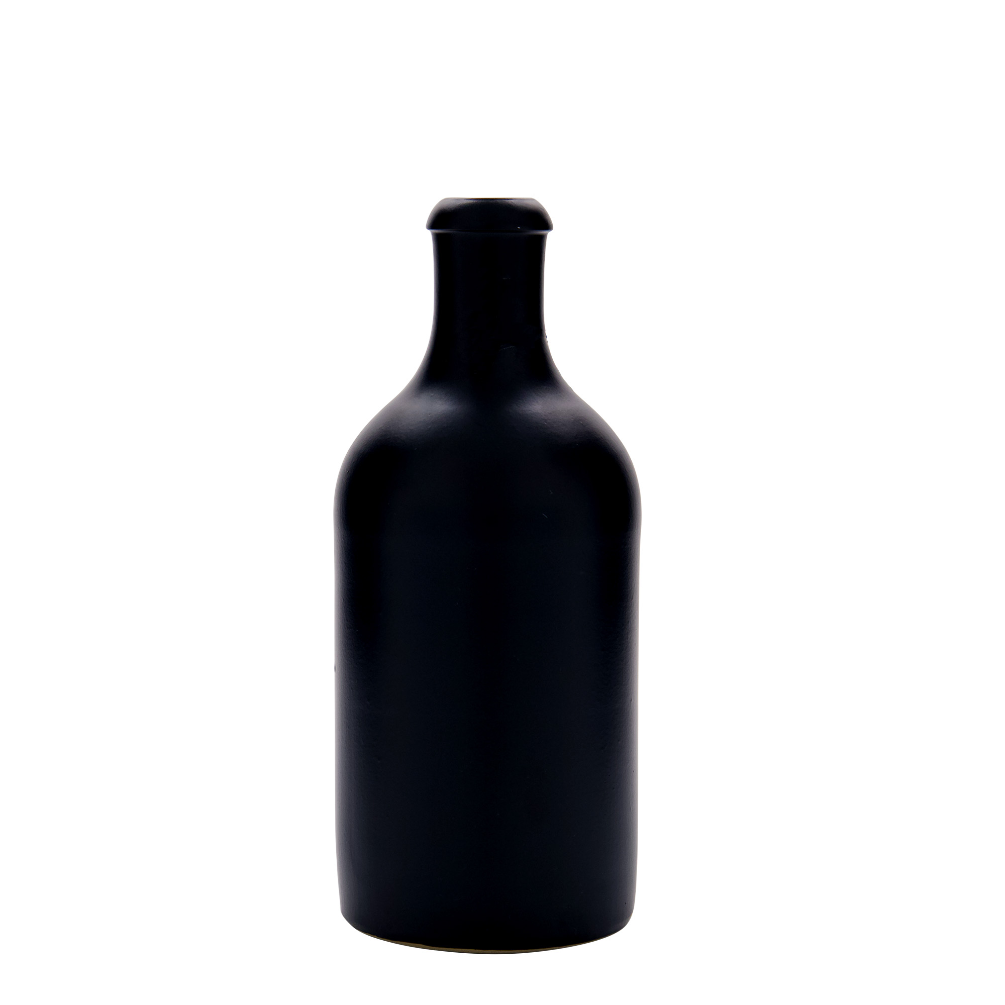 500 ml tonkrukke, stentøj, sort, munding: klemme lukning 500 ml tonkrukke, stentøj, sort, munding: klemme lukning