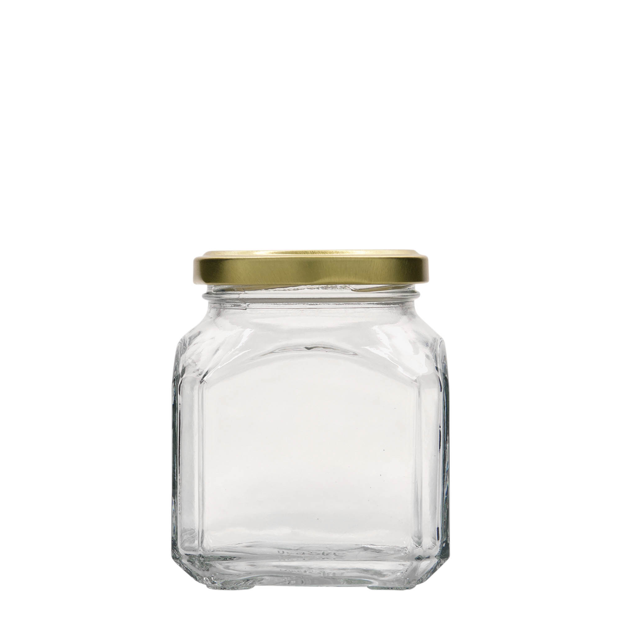 314 ml firkantet glas 'Mailand', åbning: Twist-Off (TO 63)