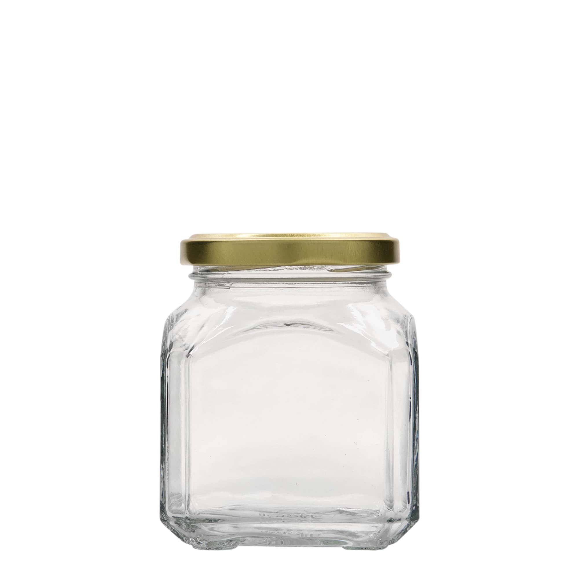 314 ml firkantet glas 'Mailand', åbning: Twist-Off (TO 63)