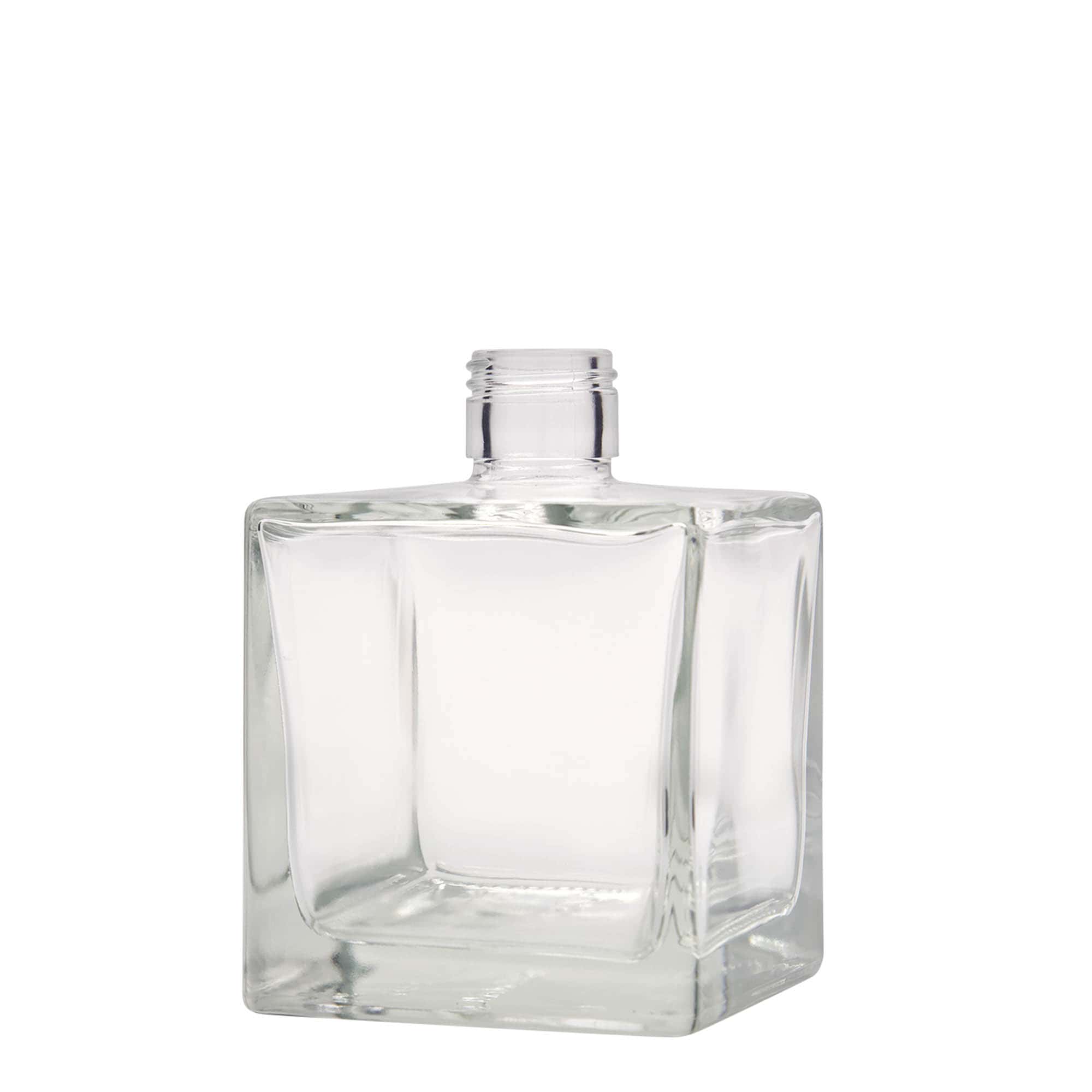 500 ml glasflaske 'Cube', firkantet, åbning: PP 31,5 500 ml glasflaske 'Cube', firkantet, åbning: PP 31,5