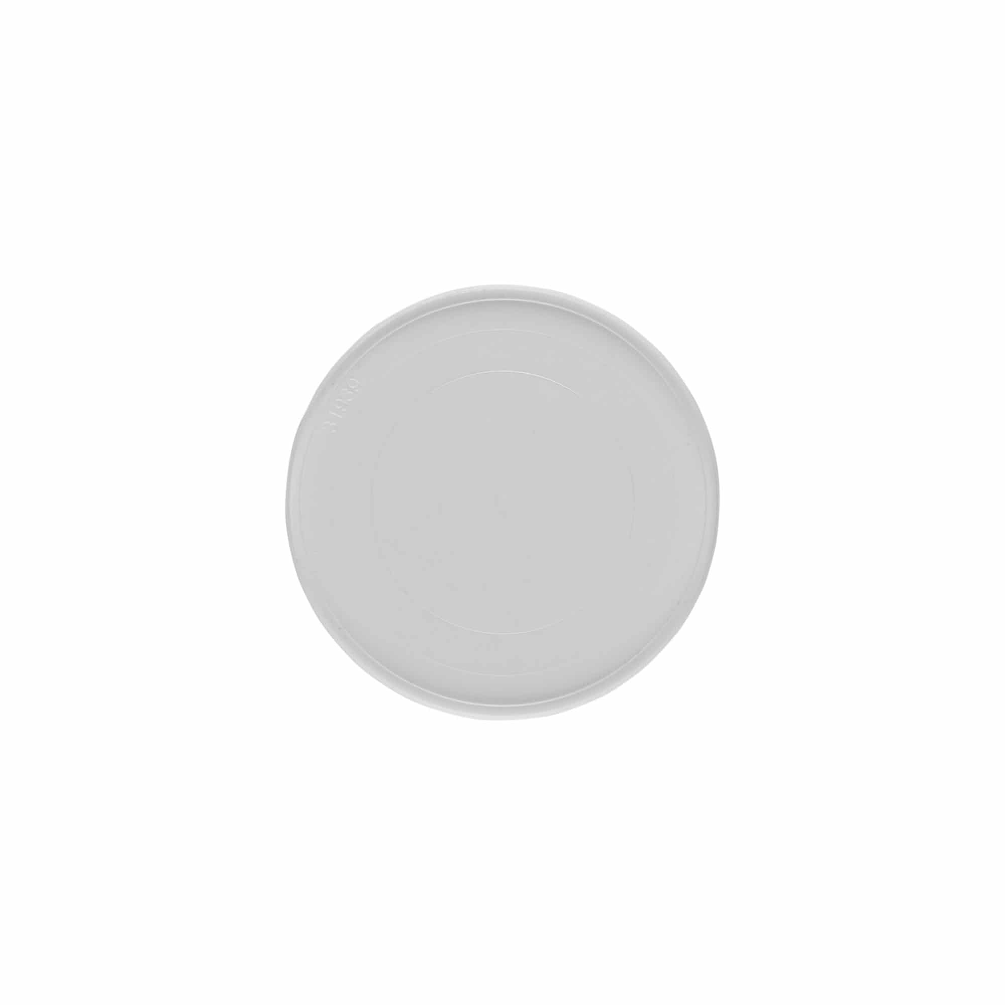 Dækskive til 150 ml 'Bianca', PP-plast, hvid