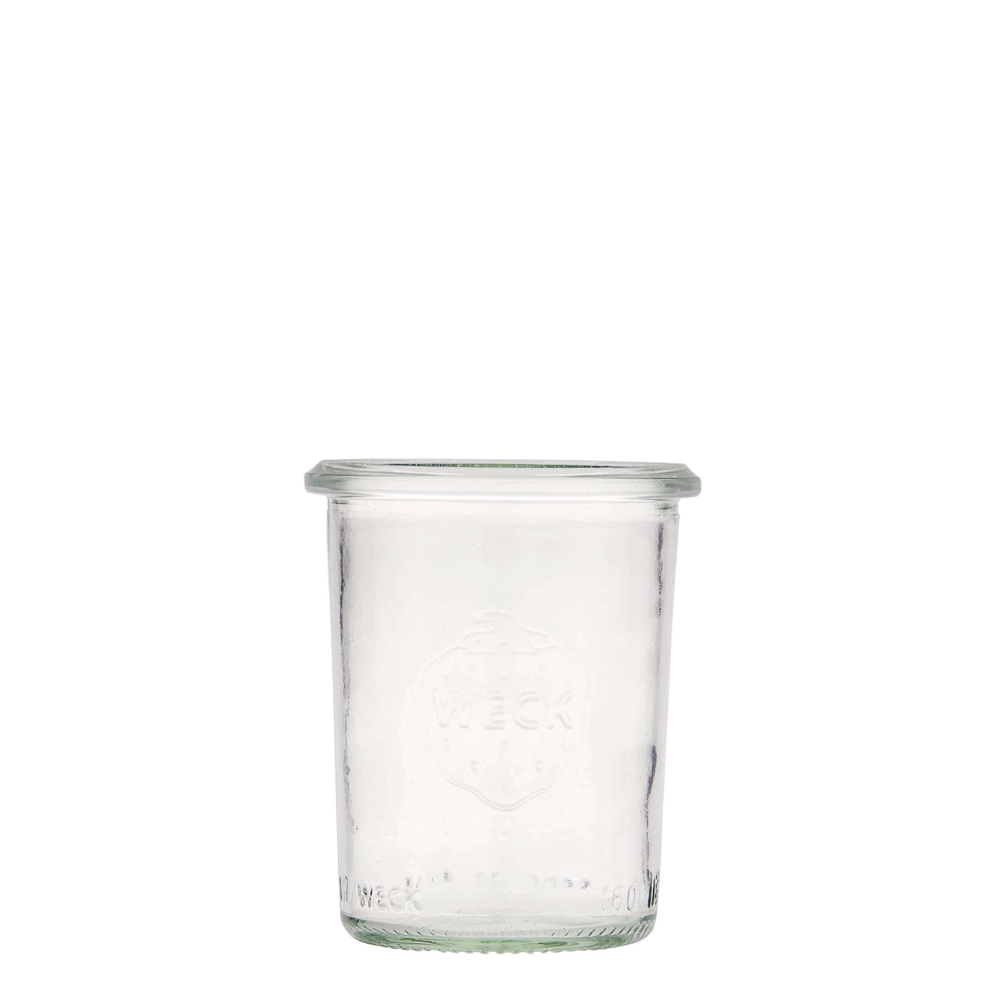 160 ml WECK-sturzglas, åbning: rundkantet