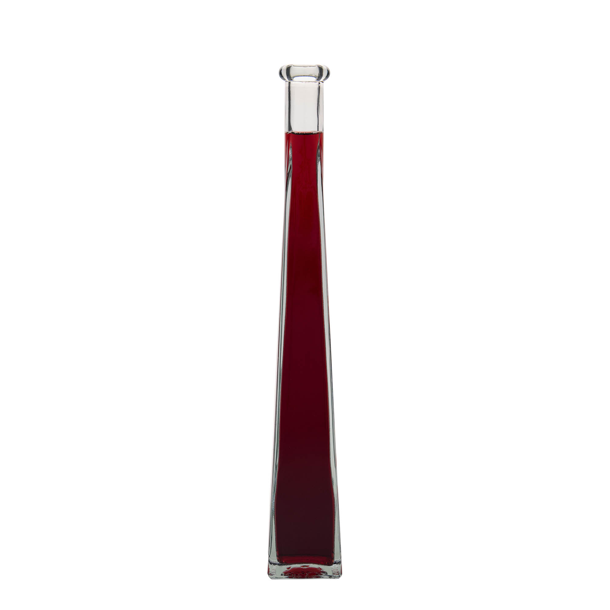 200 ml glasflaske 'Dama Quadrato', kvadratisk, åbning: kork 200 ml glasflaske 'Dama Quadrato', kvadratisk, åbning: kork