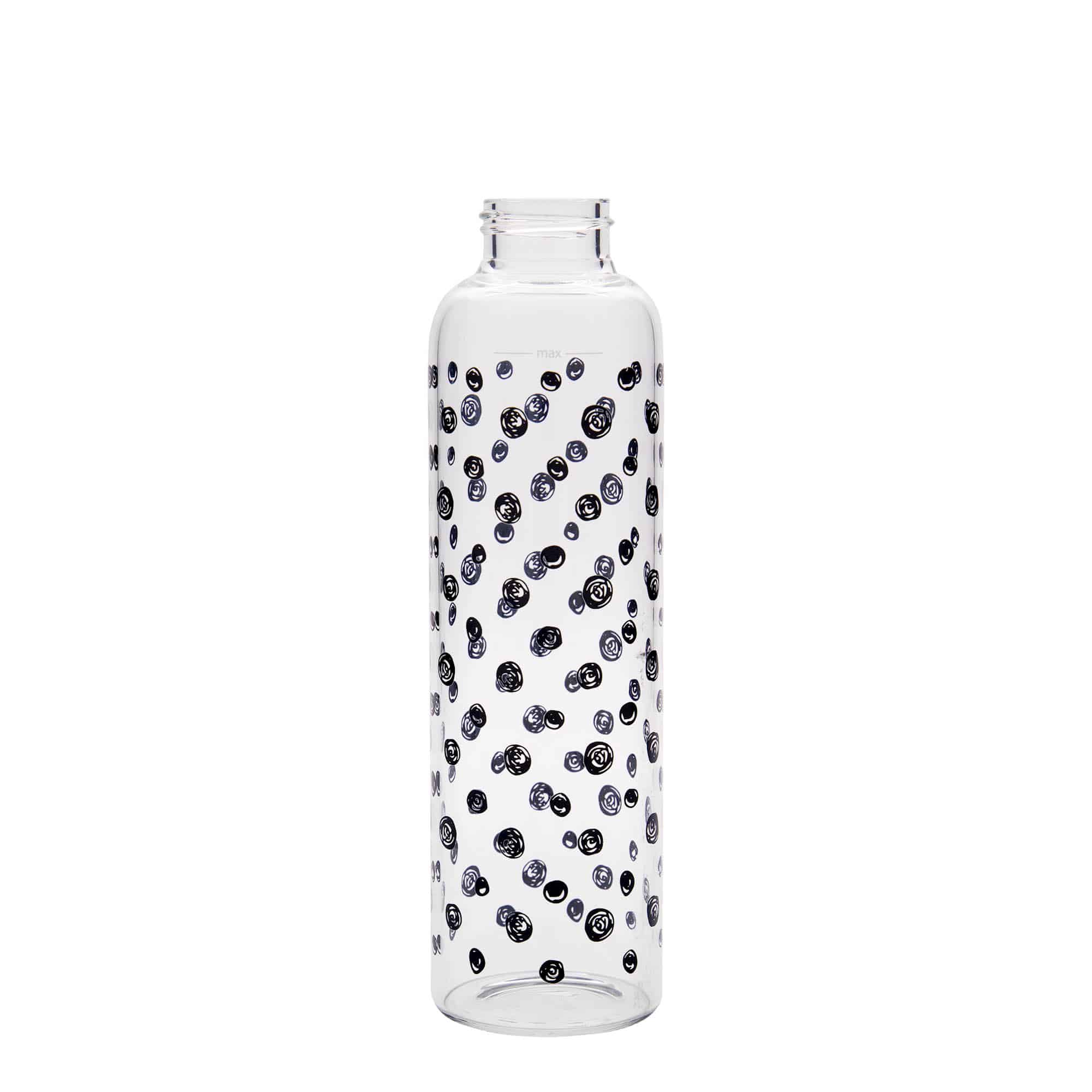 500 ml drikkedunk 'Perseus - Sorte prikker', åbning: skruelåg 500 ml drikkedunk 'Perseus - Sorte prikker', åbning: skruelåg