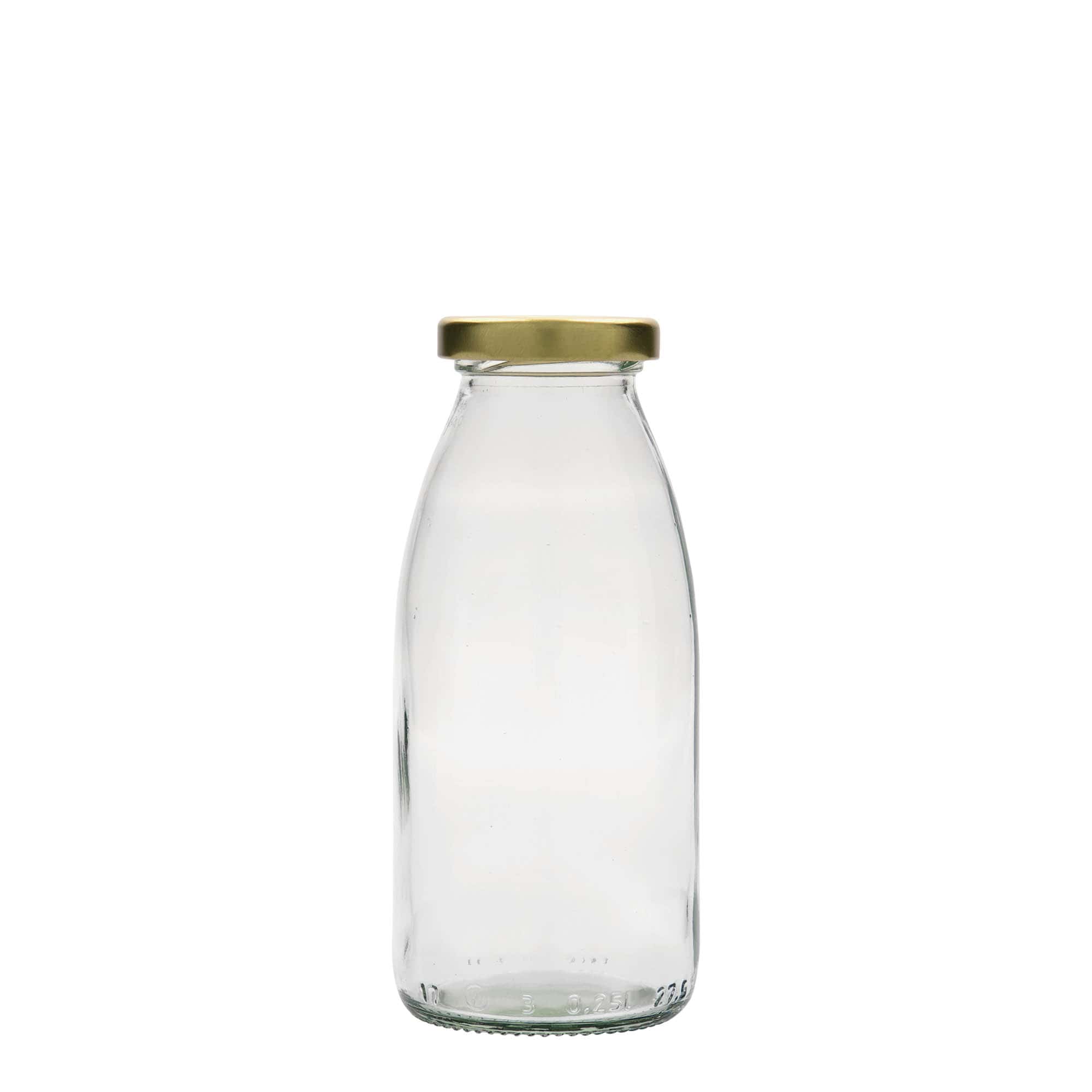 250 ml glasflaske Vroni #, åbning: Twist-Off (TO 43)