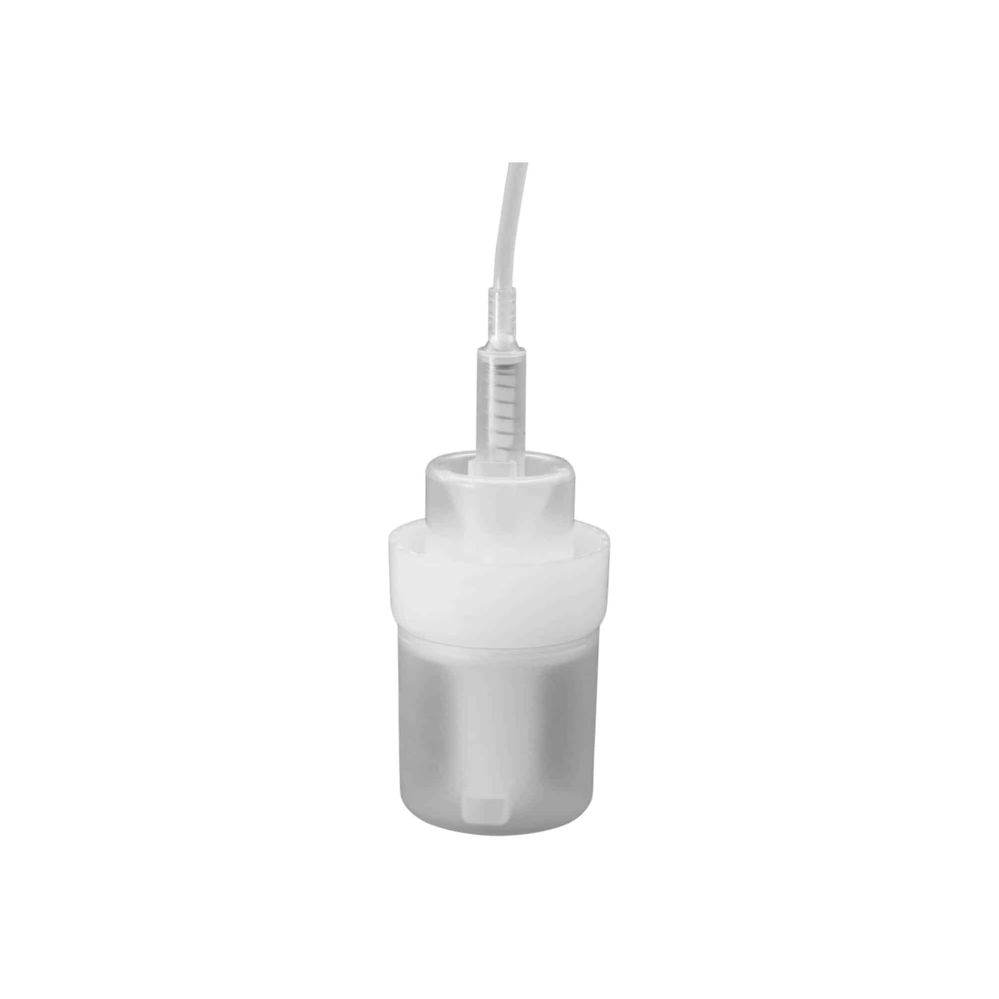 Dispenser 100 ml »Foamer«, PP-plast, hvid, til åbning: skruehætte