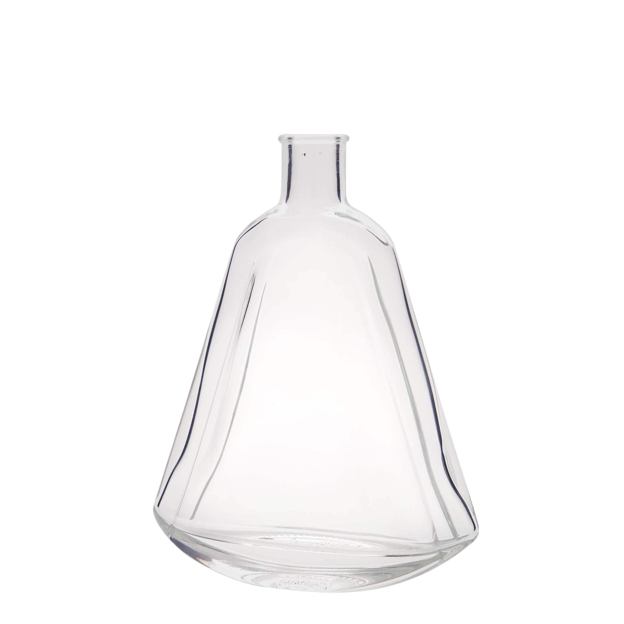 350 ml glasflaske 'Maurizio', oval, åbning: kork