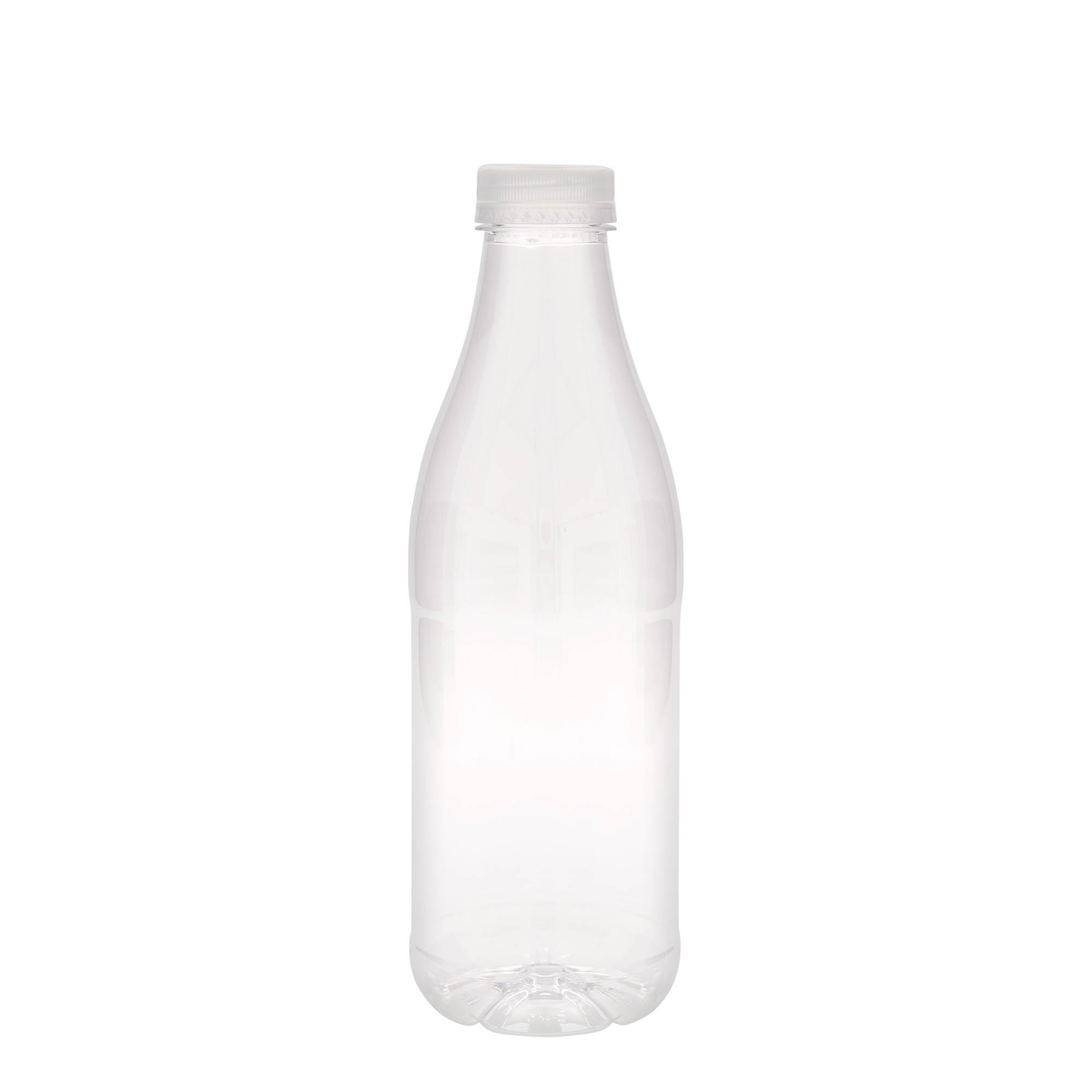 1.000 ml PET-flaske 'Milk and Juice', plastik, åbning: 38 mm