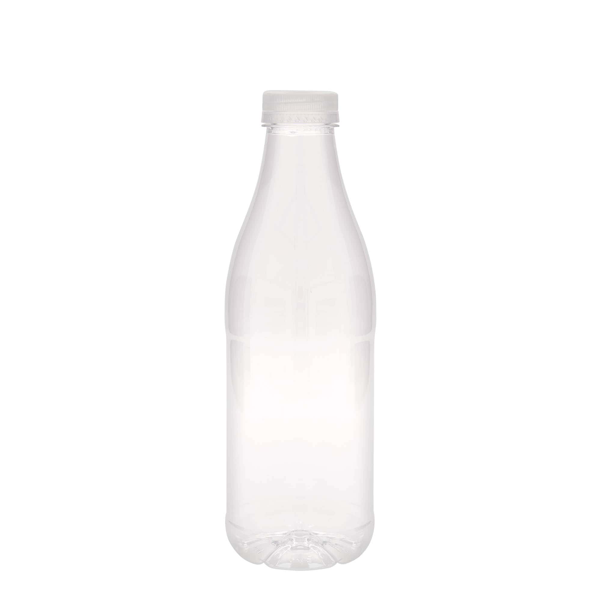 1.000 ml PET-flaske 'Milk and Juice', plastik, åbning: 38 mm