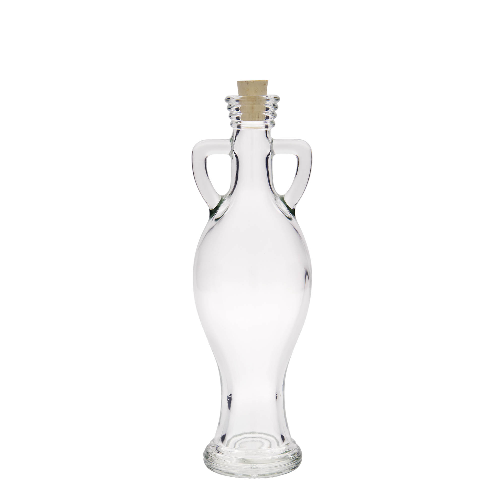 200 ml glasflaske 'Amphore', åbning: kork
