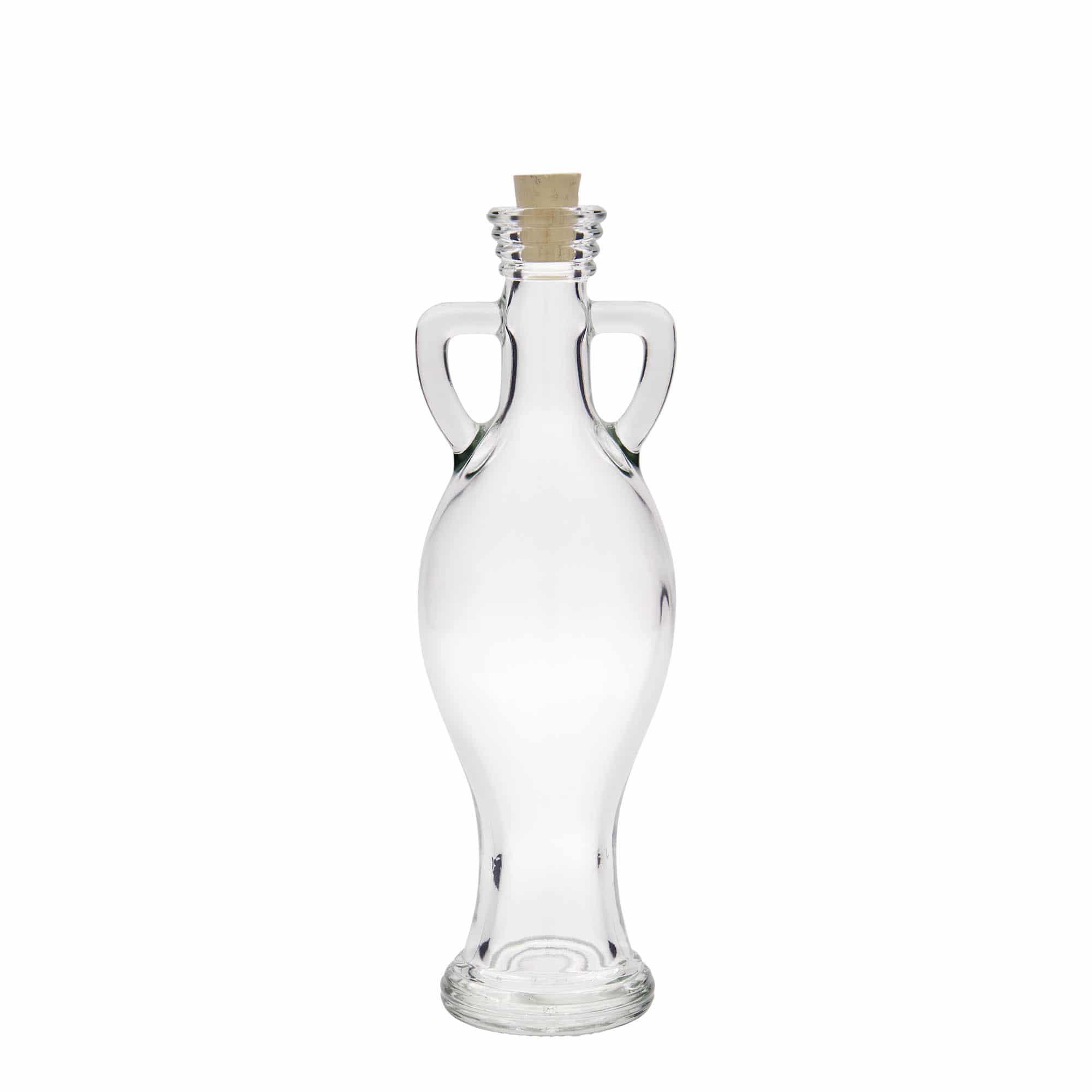 200 ml glasflaske 'Amphore', åbning: kork