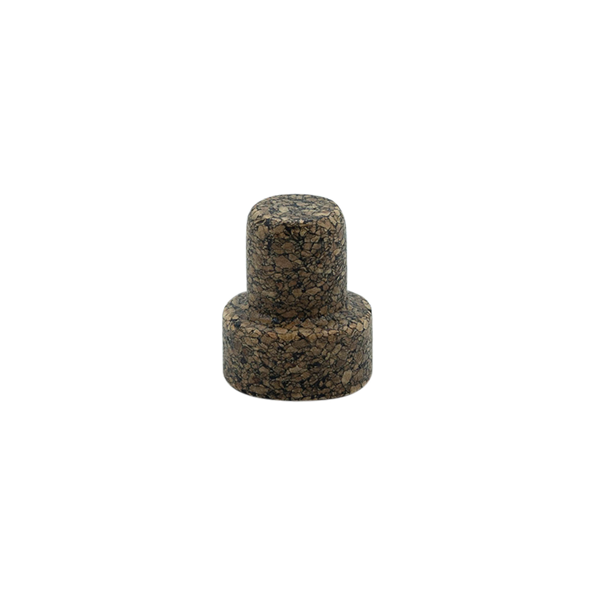 Grebsprop 'Sharp' 19,5 mm, Corkcoal, til munding: Kork
