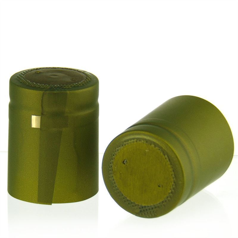 Krympekapsel 32x41, PVC-plast, olivengrøn