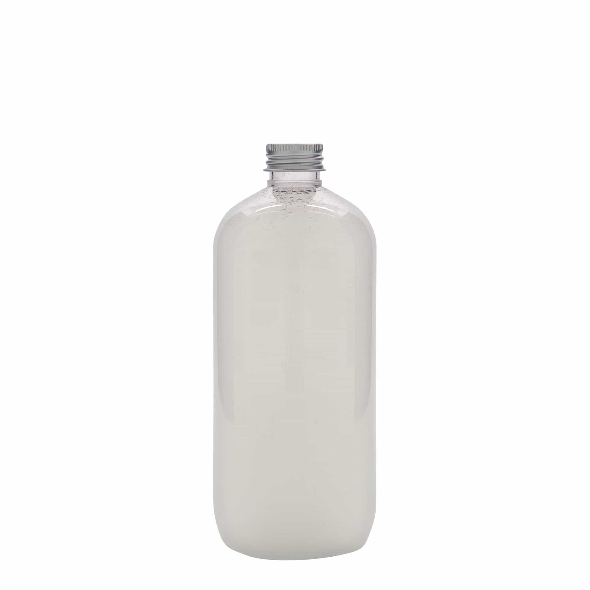 500 ml PET-flaske 'Boston', plast, åbning: GPI 24/410