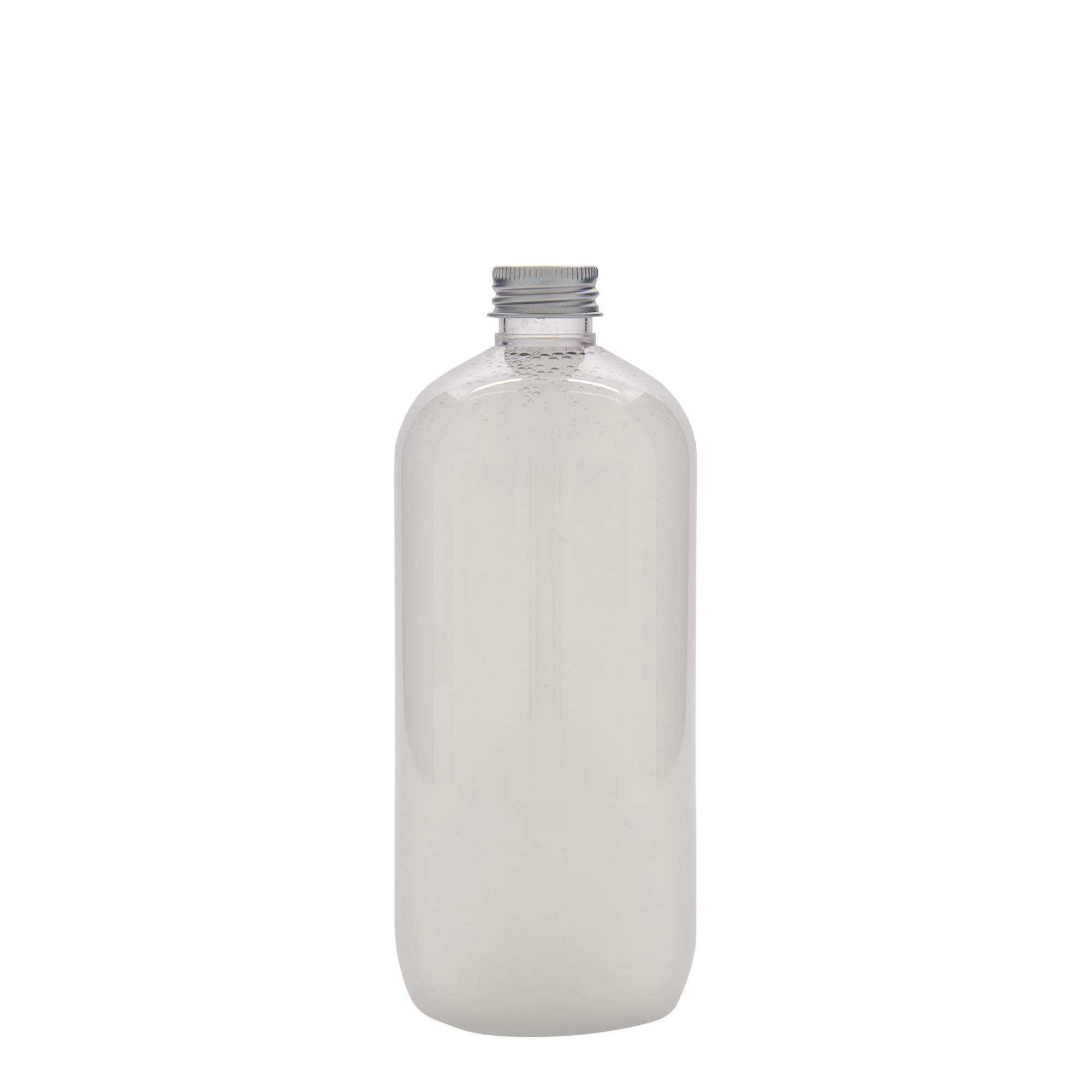 500 ml PET-flaske 'Boston', plast, tud: 24/410 500 ml PET-flaske 'Boston', plast, tud: 24/410
