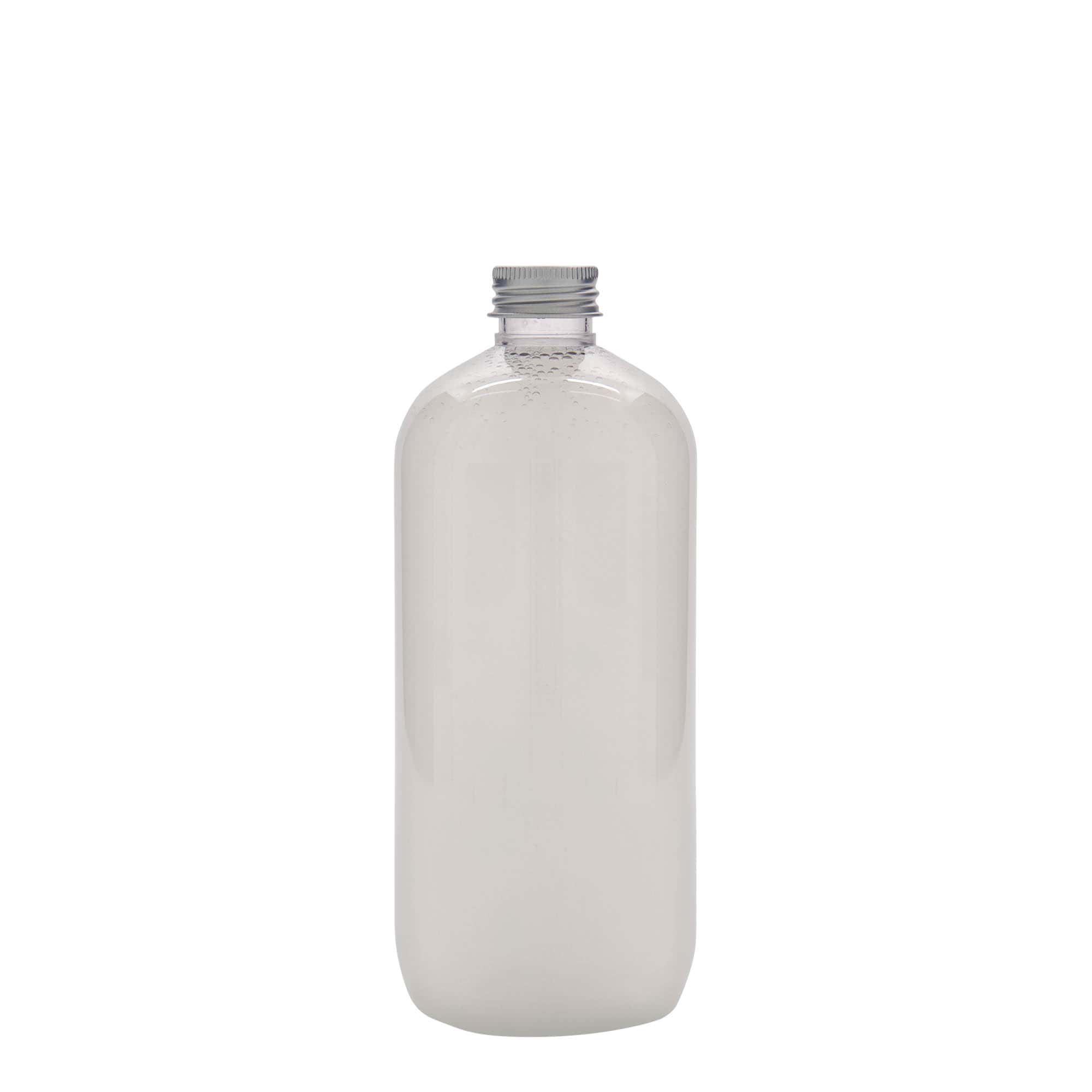 500 ml PET-flaske 'Boston', plast, tud: 24/410