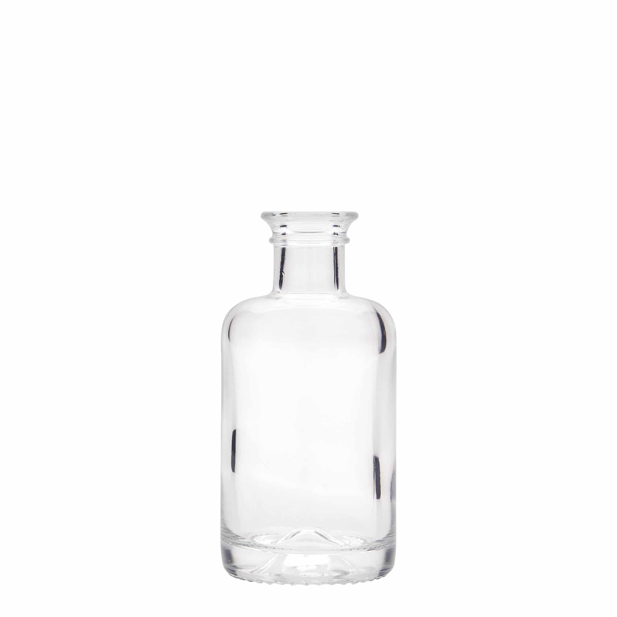 100 ml glasflaske apoteker, åbning: kork