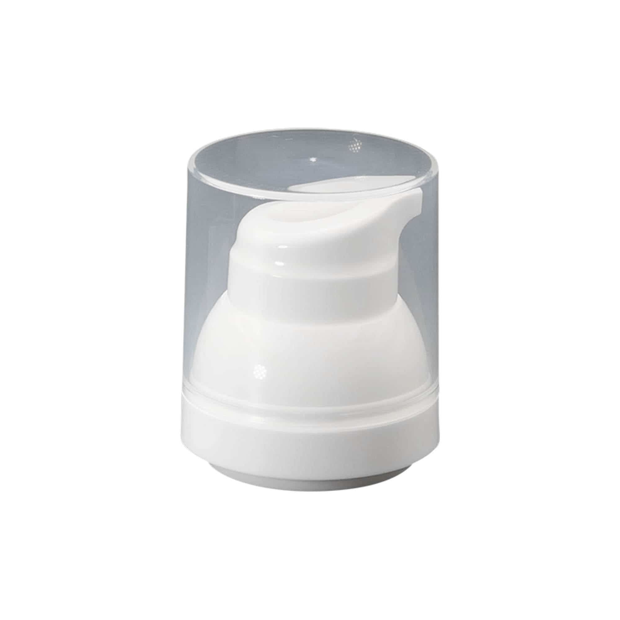 Airless Dispenser pumpehoved 'Mezzo', PP-plast, hvid Airless Dispenser pumpehoved 'Mezzo', PP-plast, hvid
