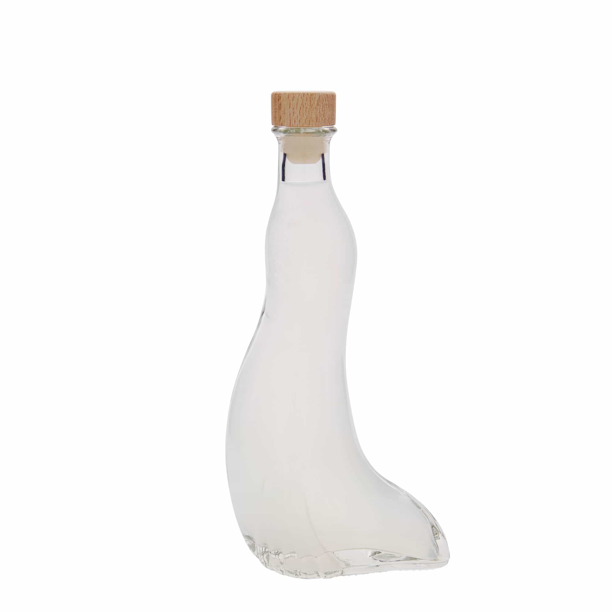 200 ml glasflaske 'Sæl', åbning: kork