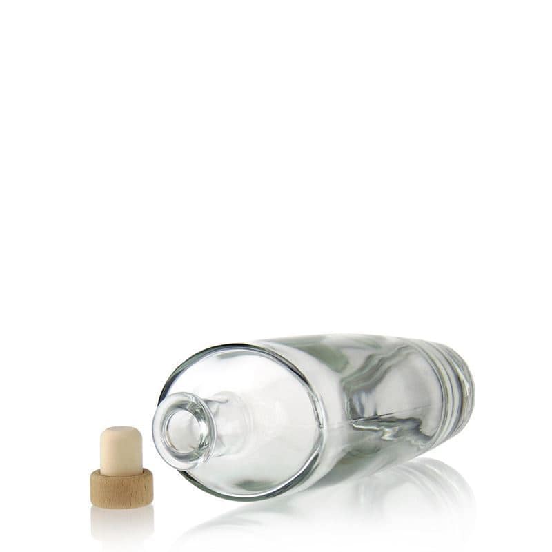 500 ml glasflaske 'Vanessa', oval, åbning: Kork
