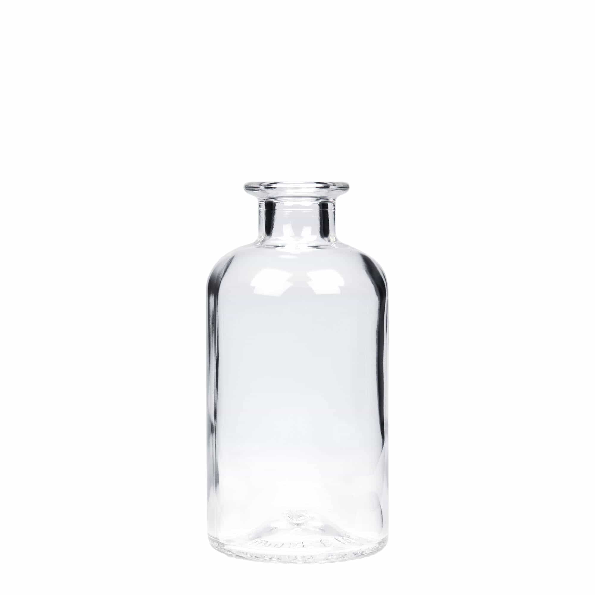 250 ml glasflaske apoteker, åbning: Kork 250 ml glasflaske apoteker, åbning: Kork