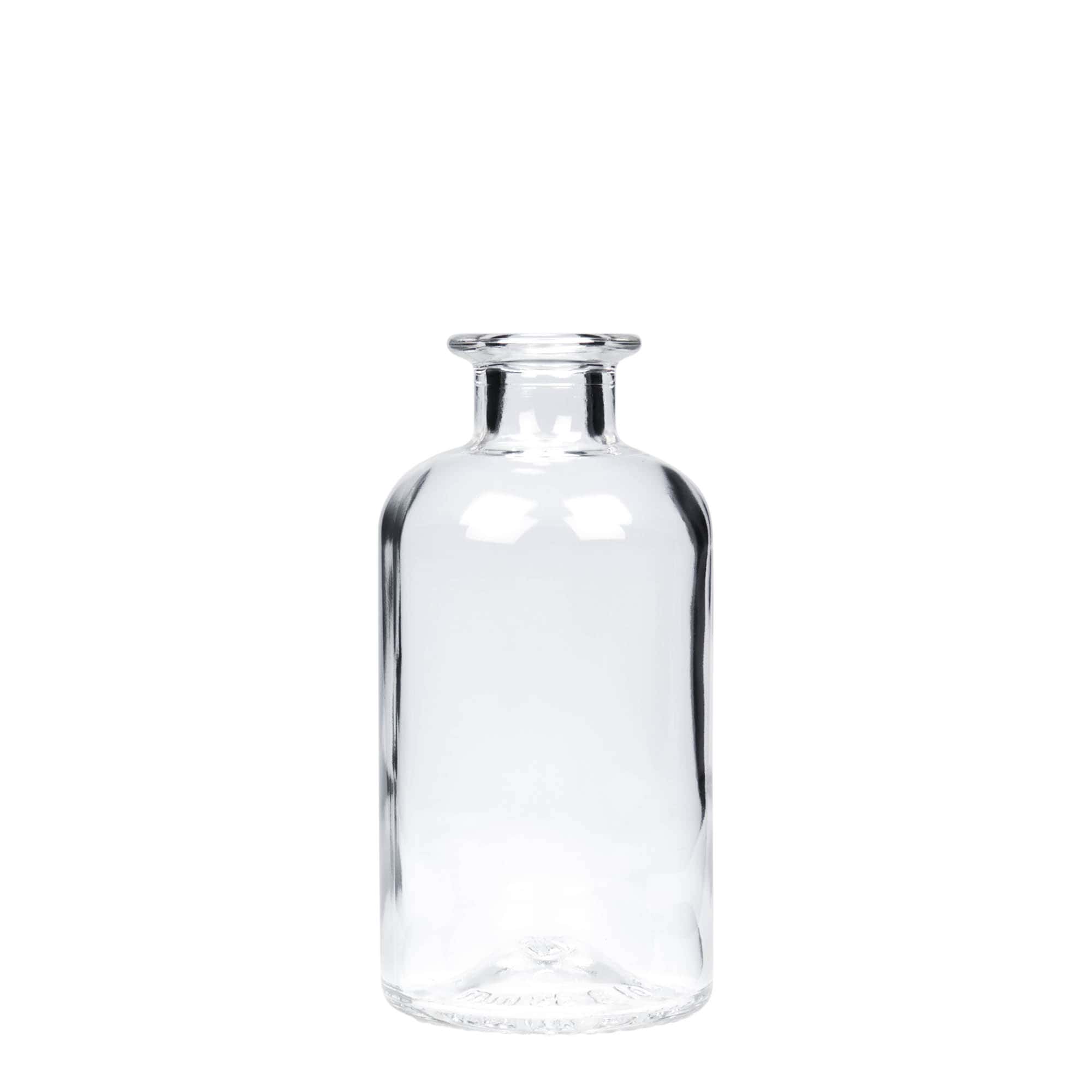 250 ml glasflaske apoteker, åbning: kork