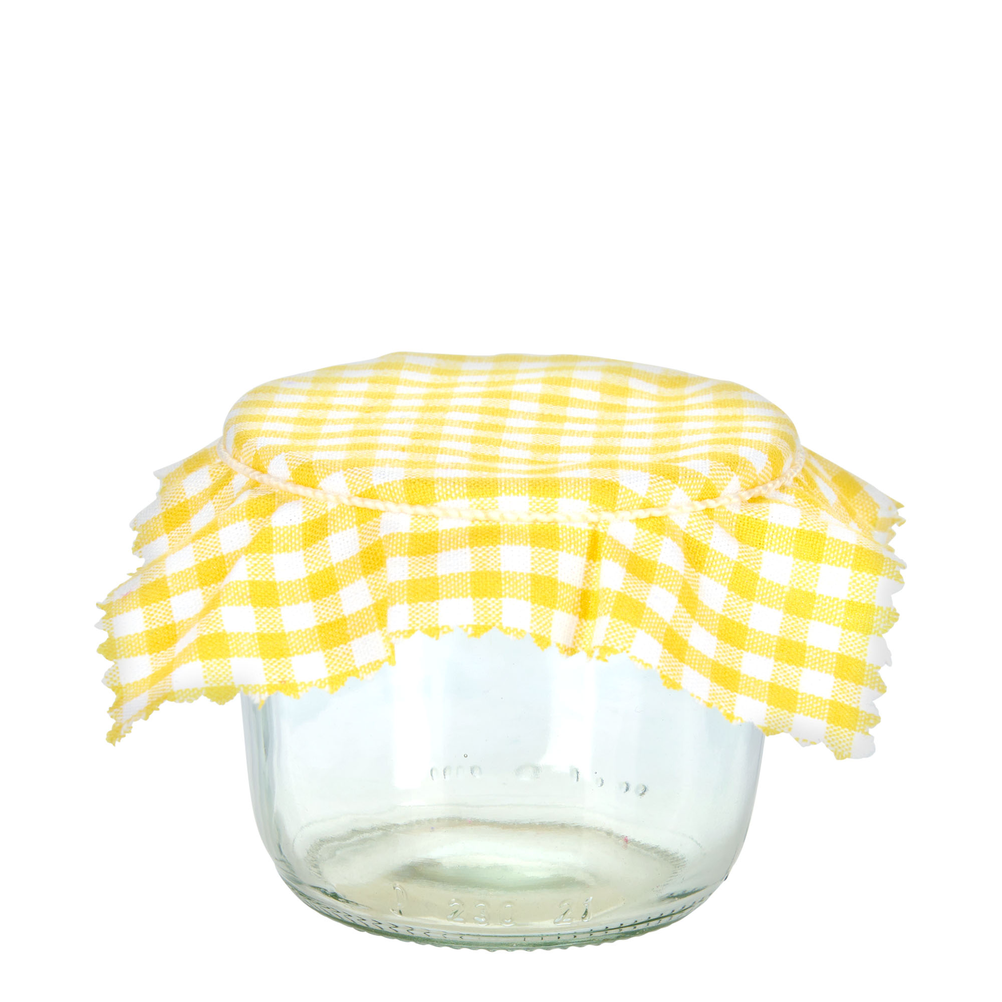 Stofserviet ternet 12x12, kvadratisk, tekstil, gul, åbning: TO38-TO53