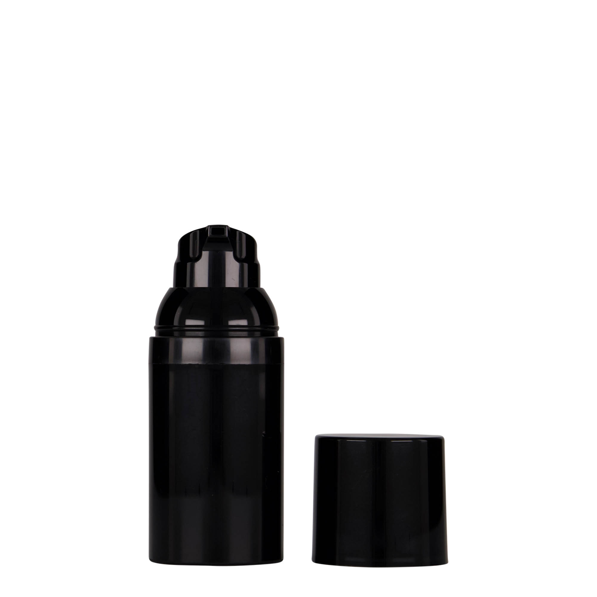 30 ml Airless-dispenser 'Mezzo', PP-plast, sort 30 ml Airless-dispenser 'Mezzo', PP-plast, sort