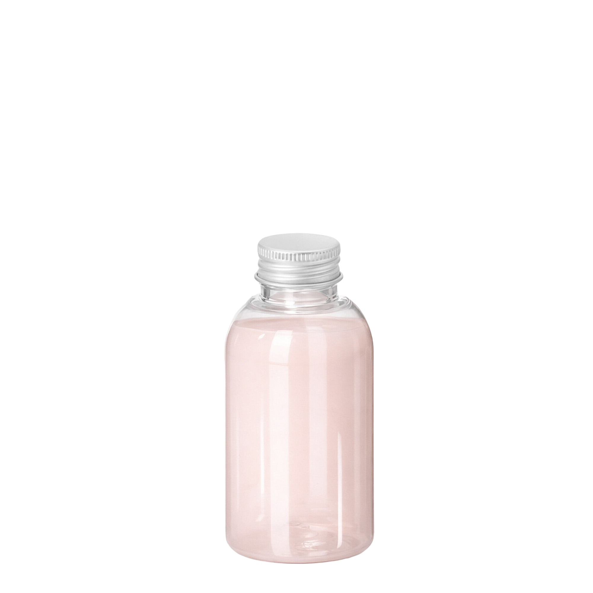 100 ml PET-flaske 'Boston', plast, åbning: 24/410