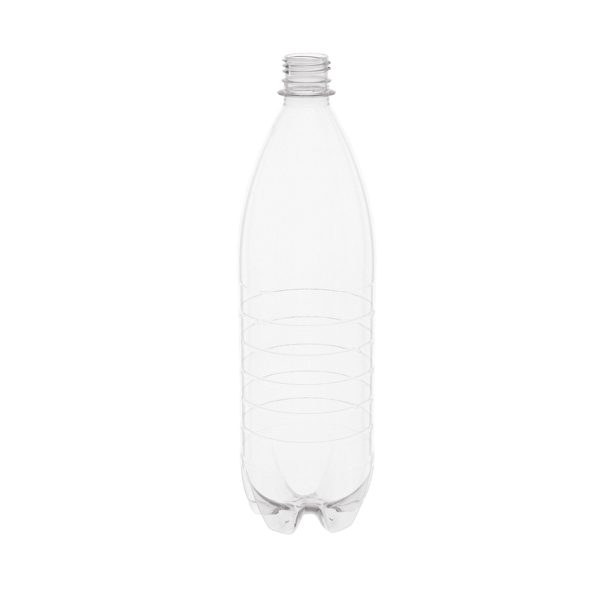 1000 ml PET-flaske universal, plastik, åbning: PCO28