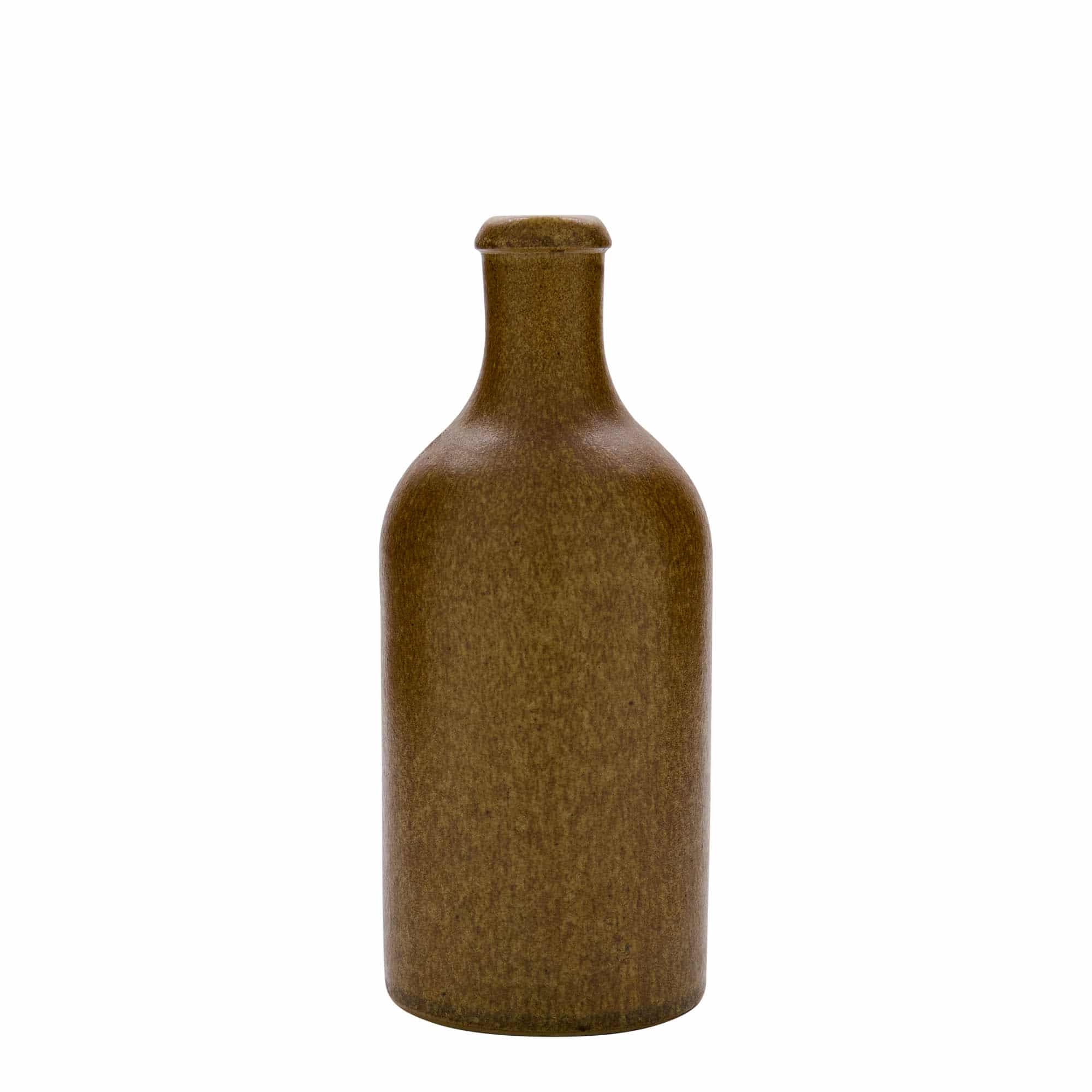 500 ml lerkrus, stentøj, brun-krystal, åbning: Kork 500 ml lerkrus, stentøj, brun-krystal, åbning: Kork