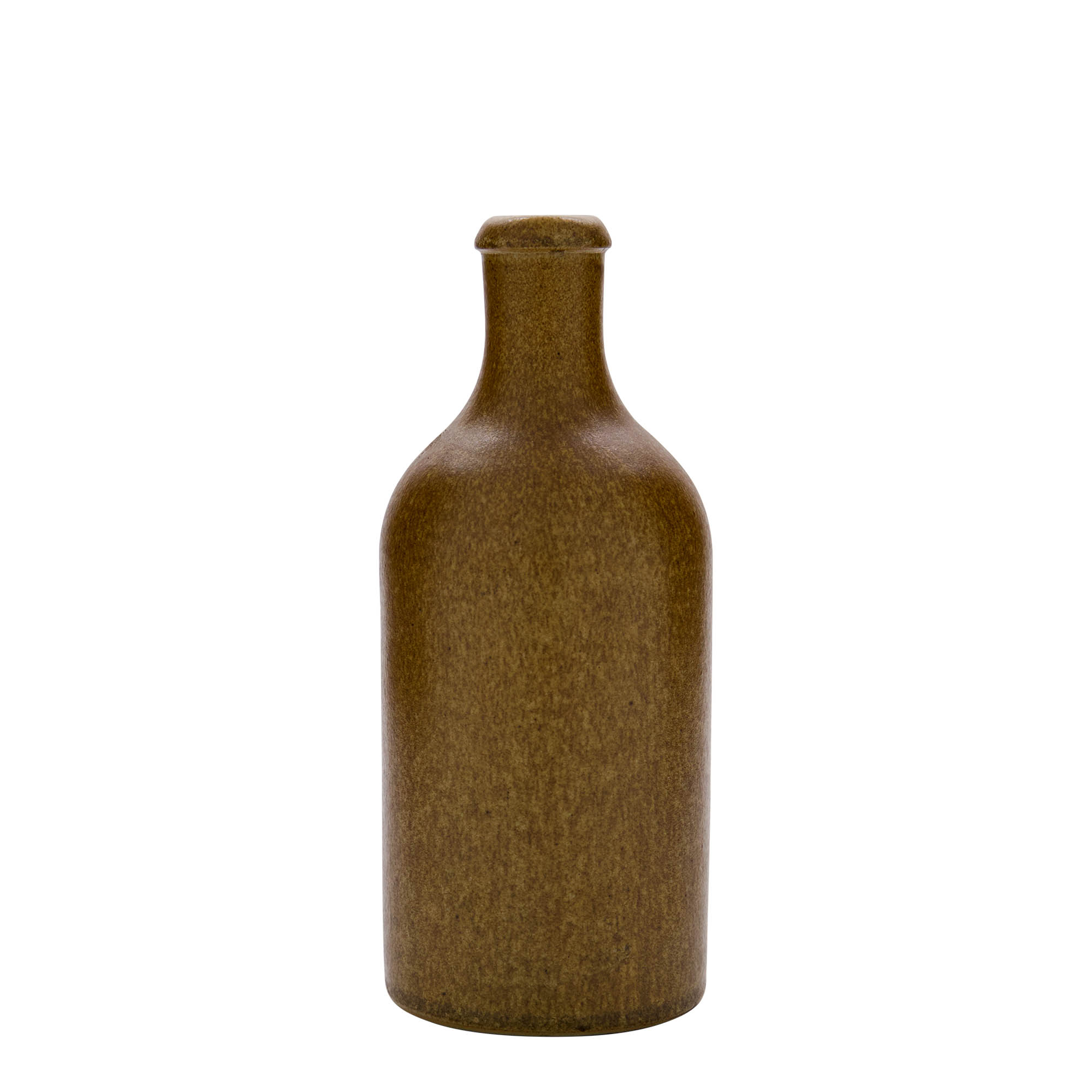 500 ml tonkrukke, stentøj, brun-krystal, åbning: kork 500 ml tonkrukke, stentøj, brun-krystal, åbning: kork