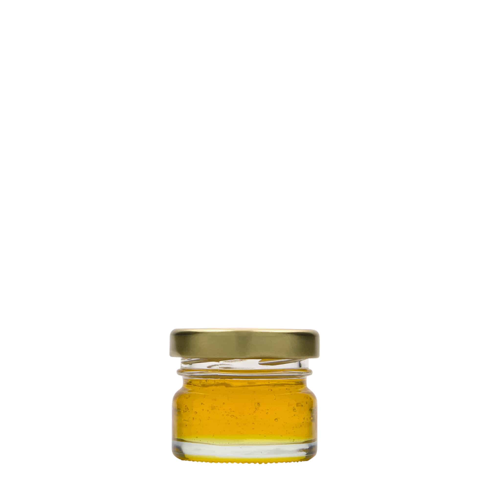 30 ml fladt rundt glas, åbning: Twist-Off (TO 43)