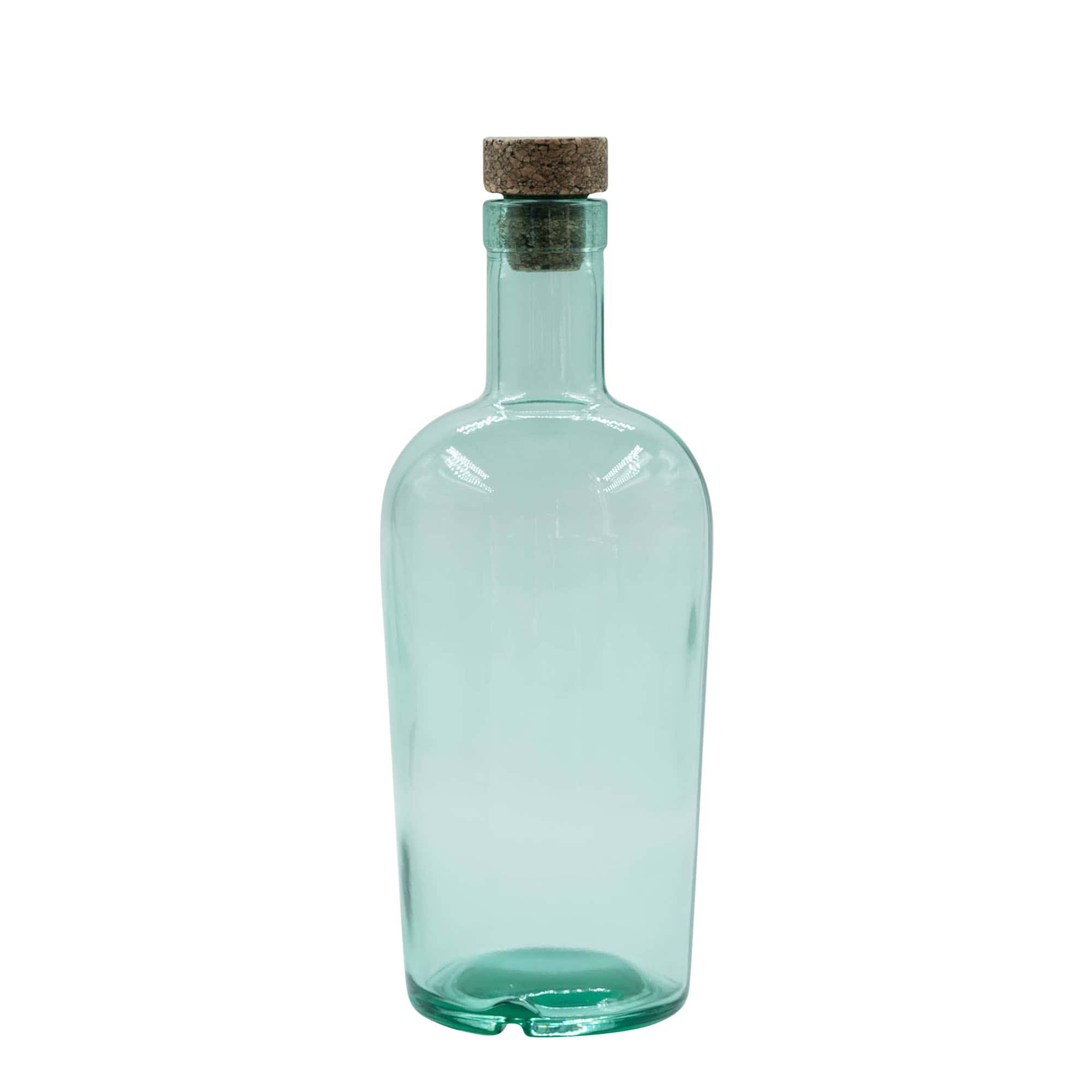 700 ml glasflaske 'Teo Light', åbning: kork