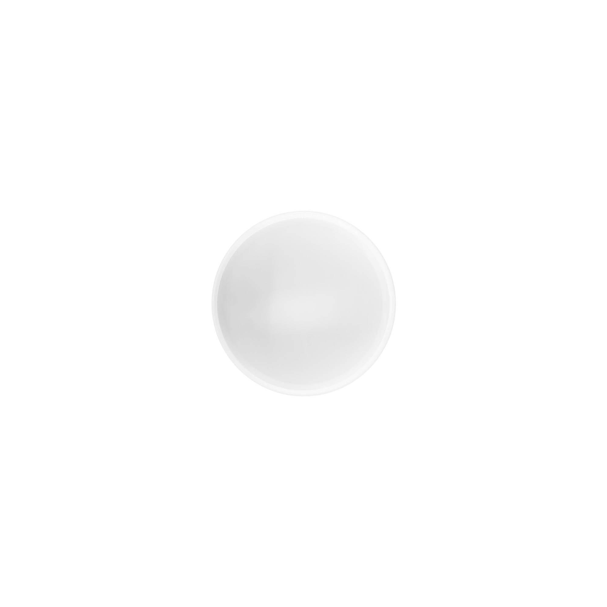 Skruelåg 'White Line' 35 ml, PP-plast, hvid