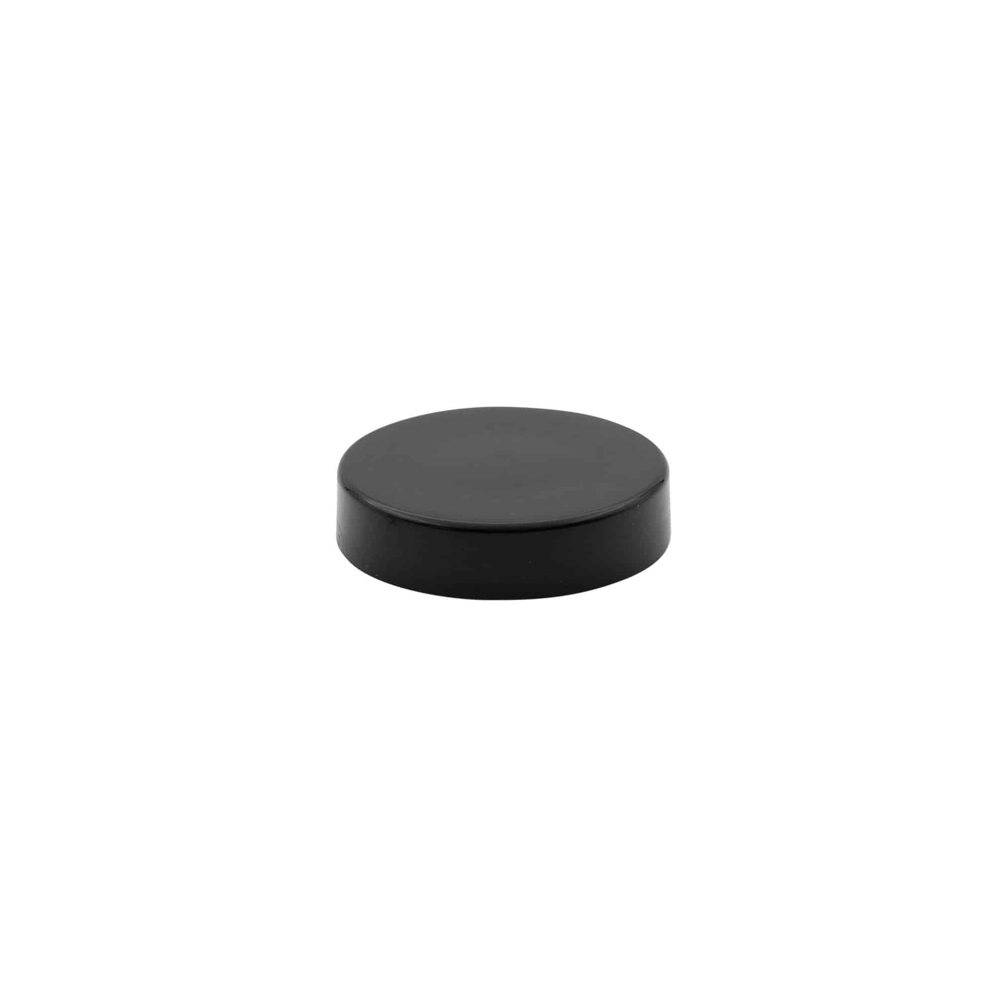 Skruehætte, PP-plast, sort, til åbning: 48/400