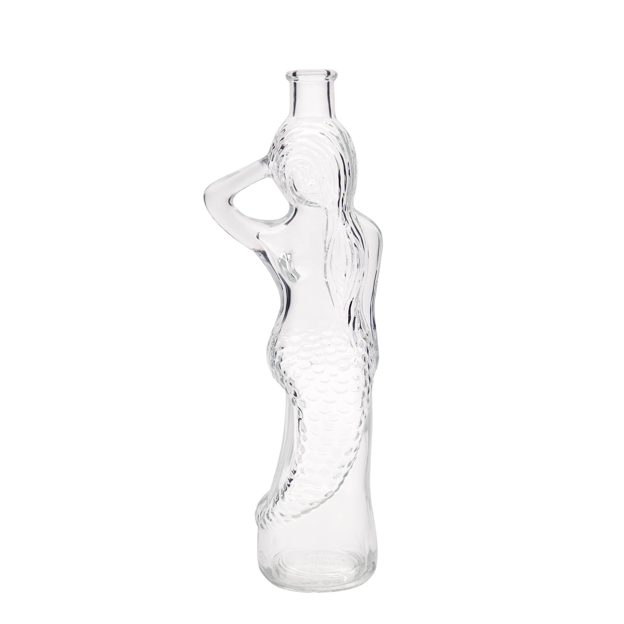500 ml glasflaske 'Havfrue', åbning: kork 500 ml glasflaske 'Havfrue', åbning: kork