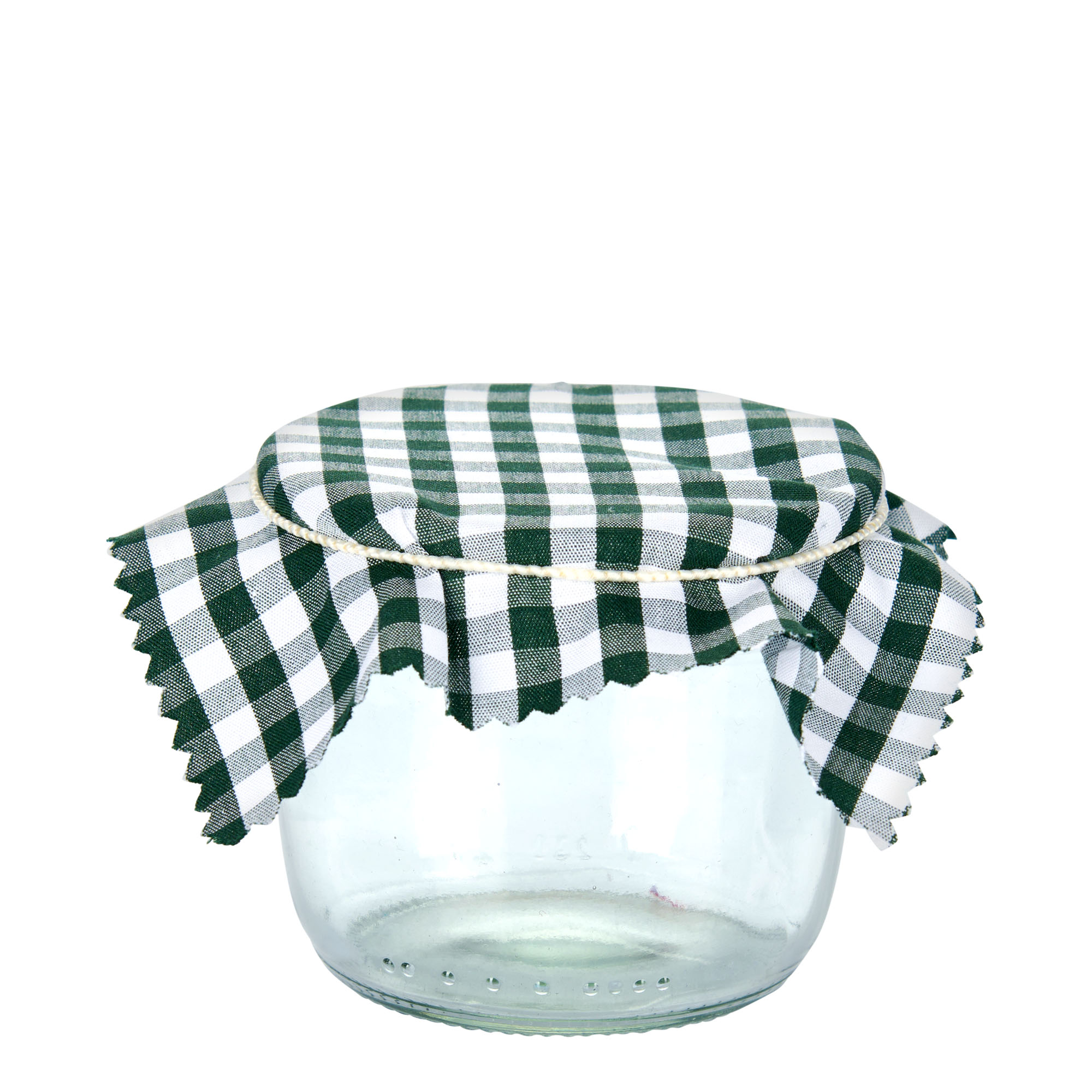 Stofserviet ternet 12x12, kvadratisk, tekstil, mørkegrøn, åbning: TO38-TO53