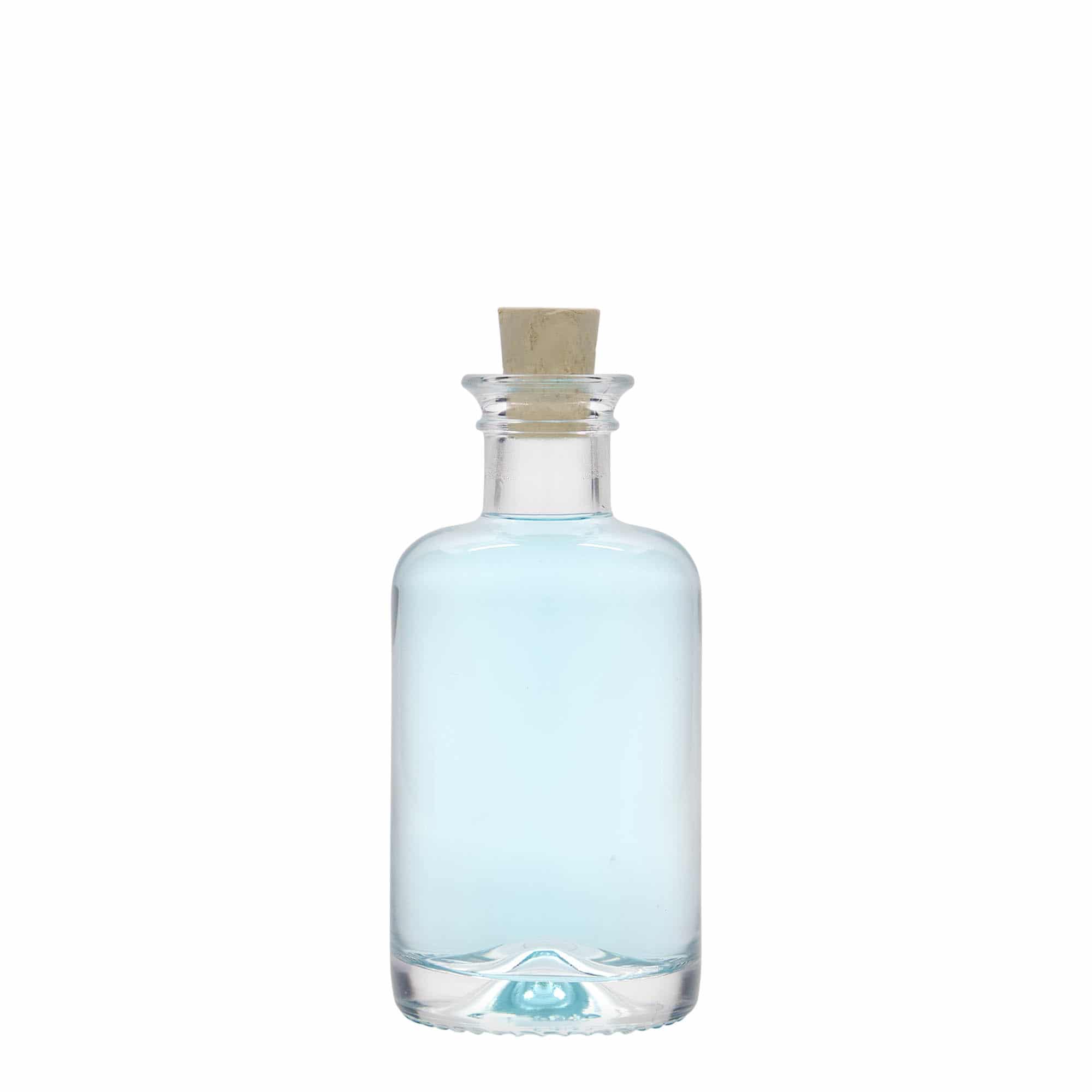100 ml glasflaske apoteker, åbning: Kork