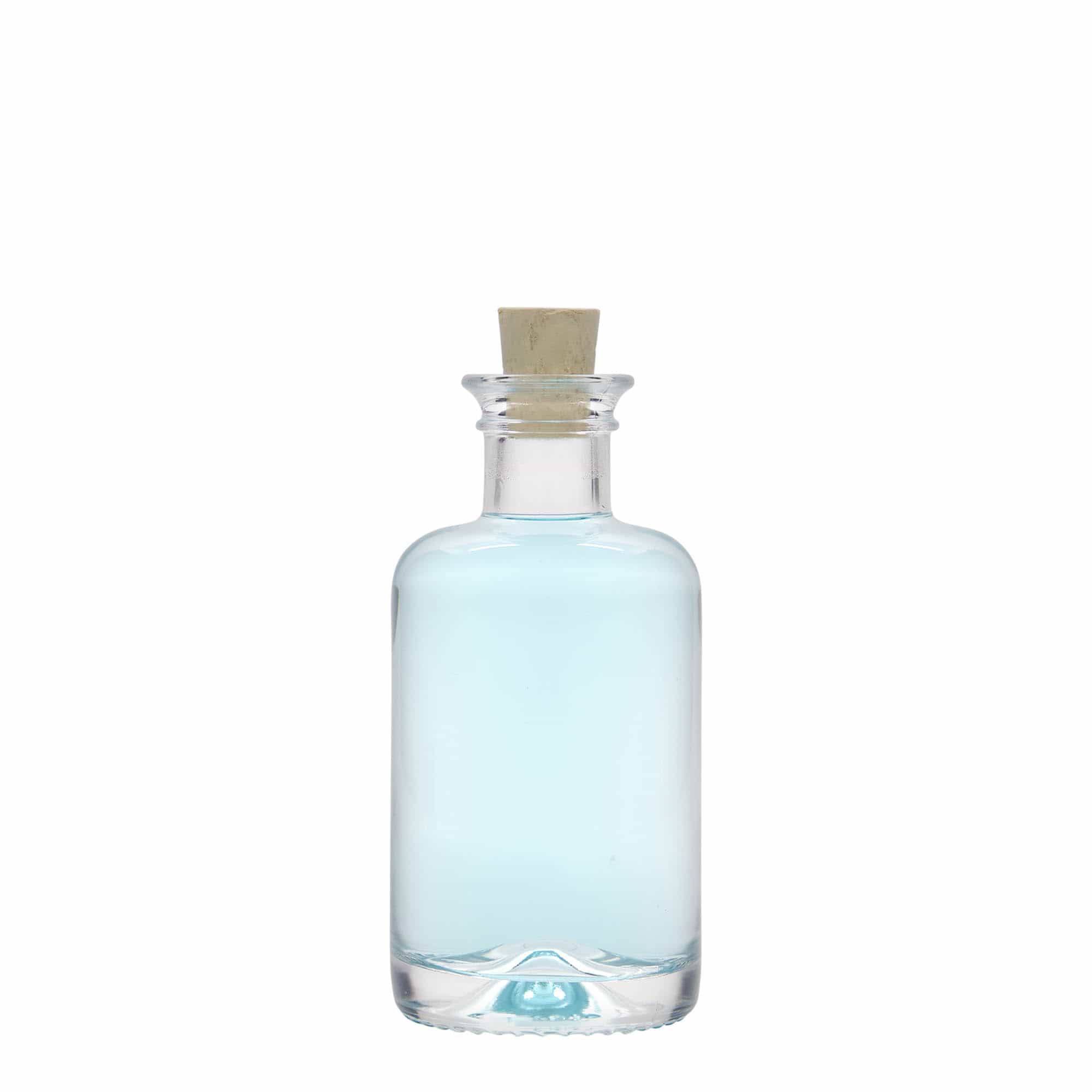 100 ml glasflaske apoteker, åbning: kork